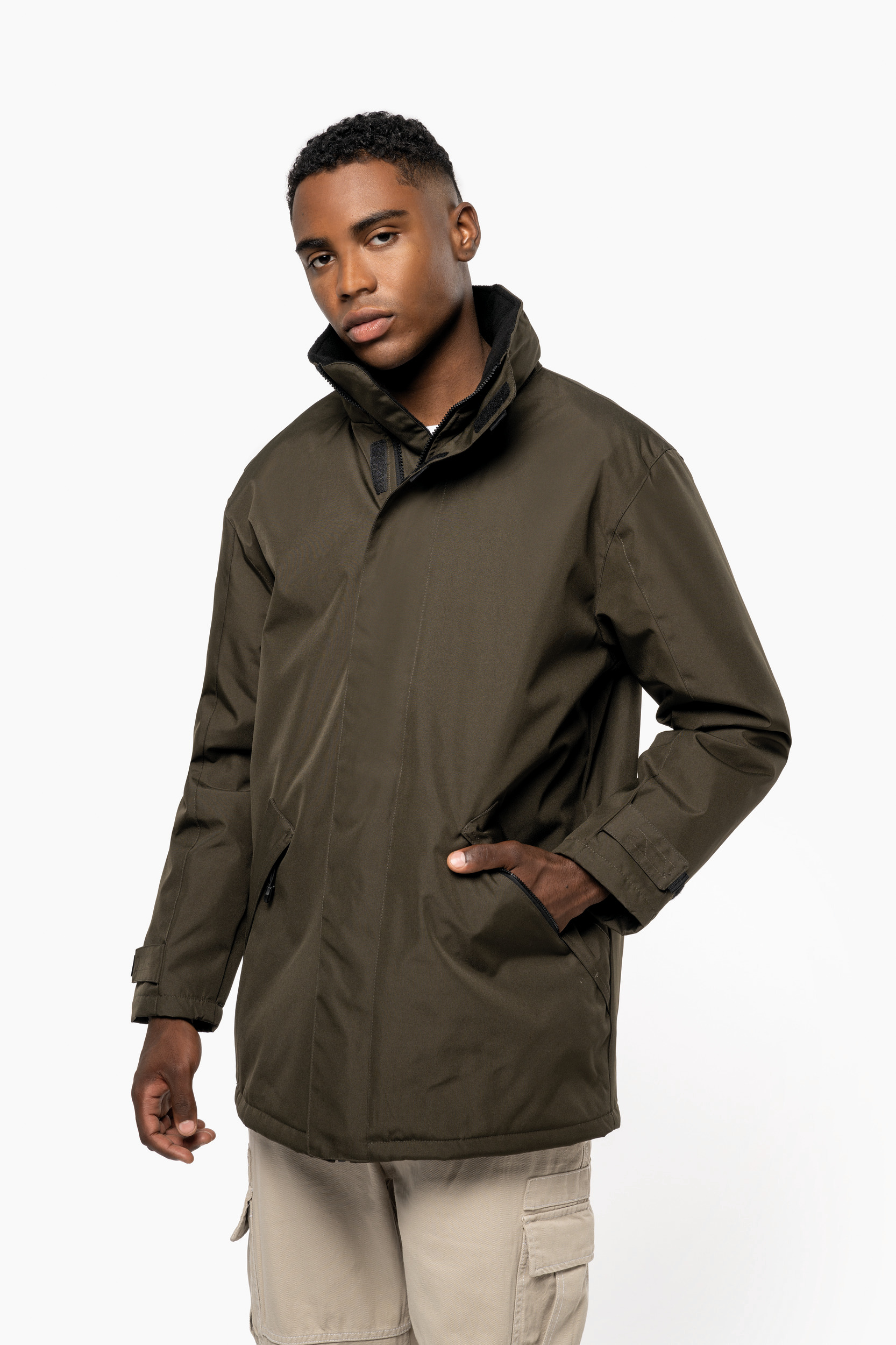 Gewatteerde parka