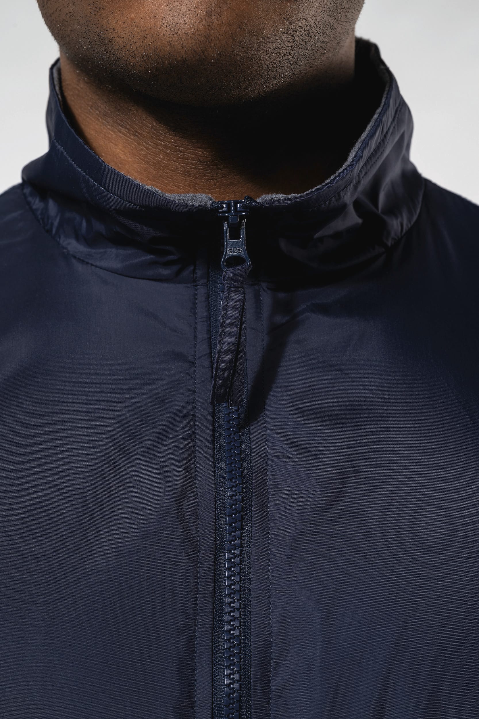 Colete forrado a polar unissexo