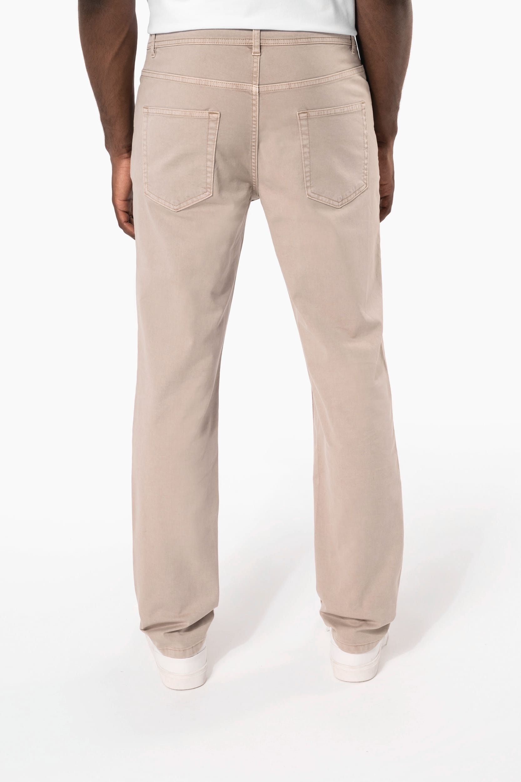 Calças com 5 bolsos de homem