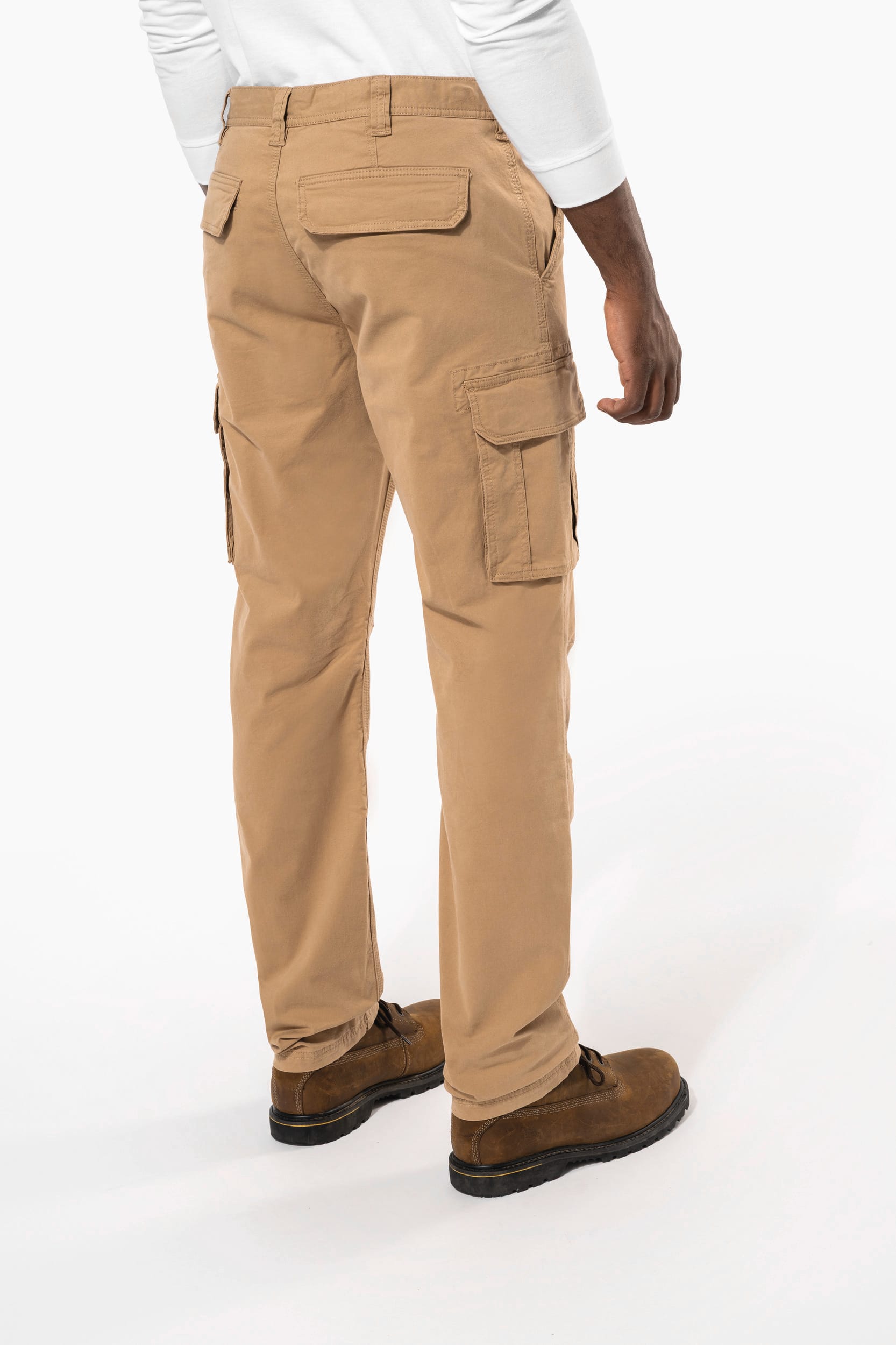 Calças multibolsos de homem