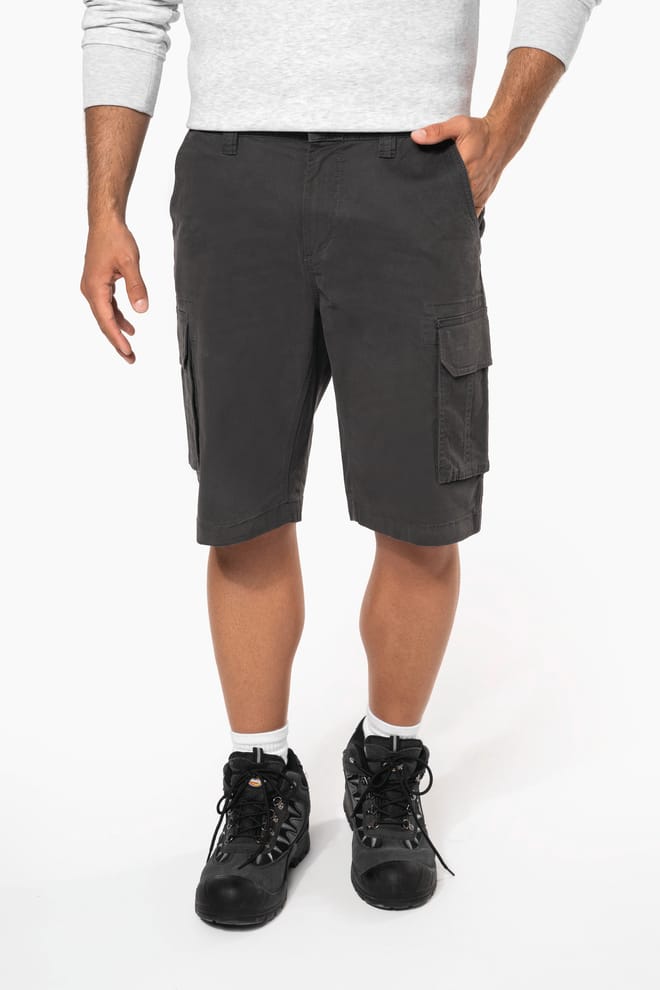 Bermuda multibolsillos hombre