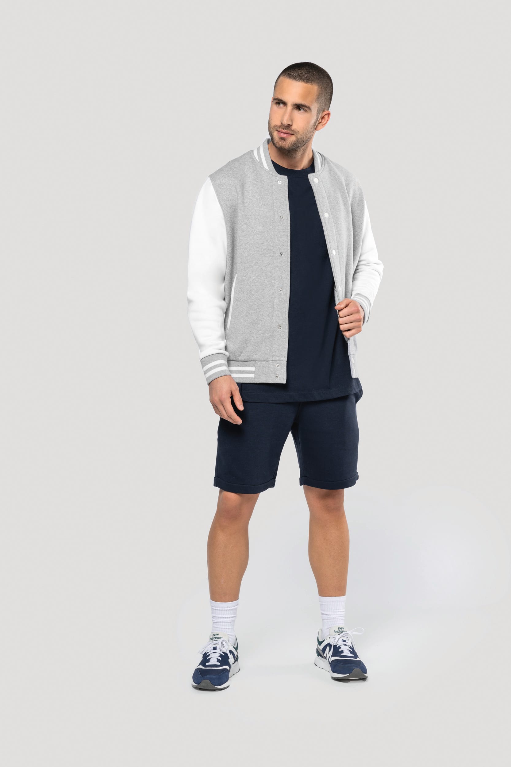 Bermuda molleton non gratté écoresponsable homme - Image 4