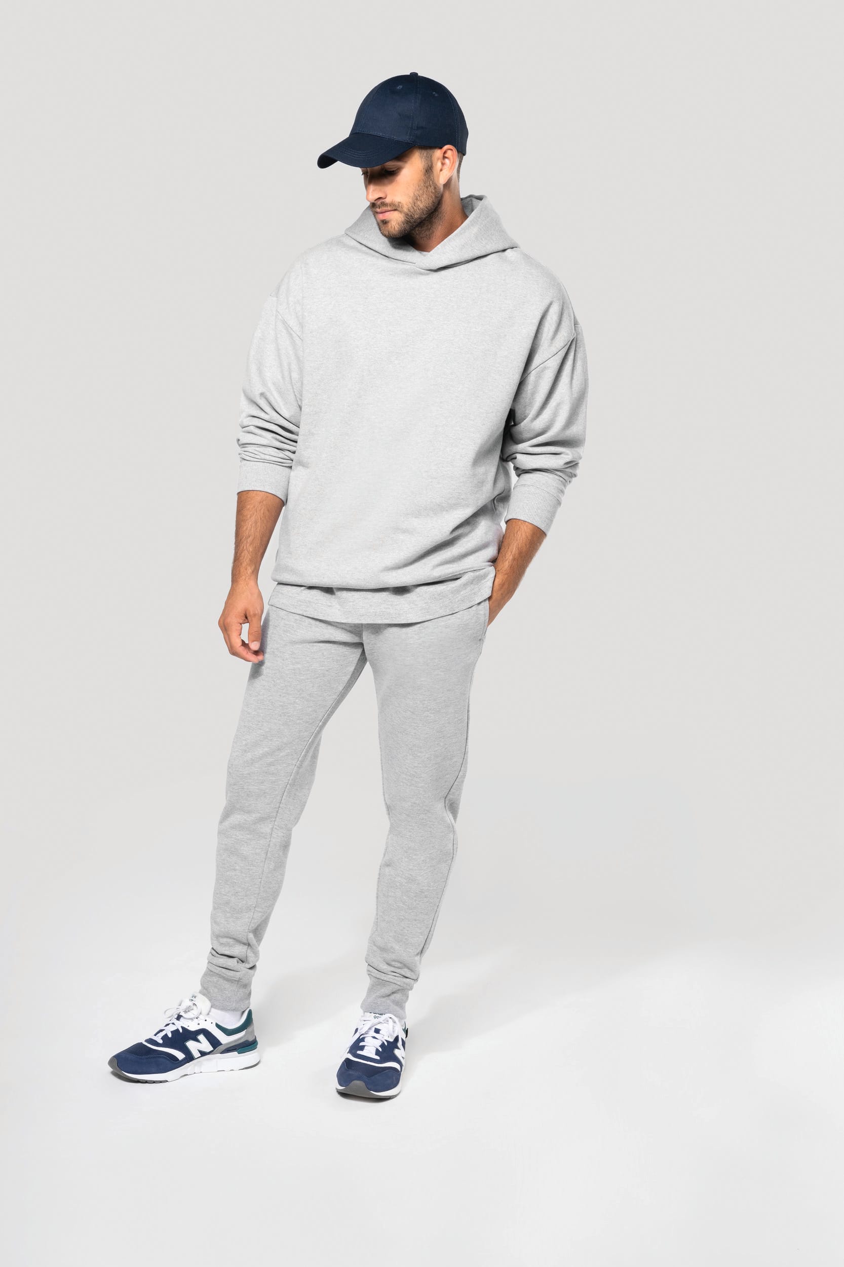 Calças com interior não cardado eco-responsáveis de homem