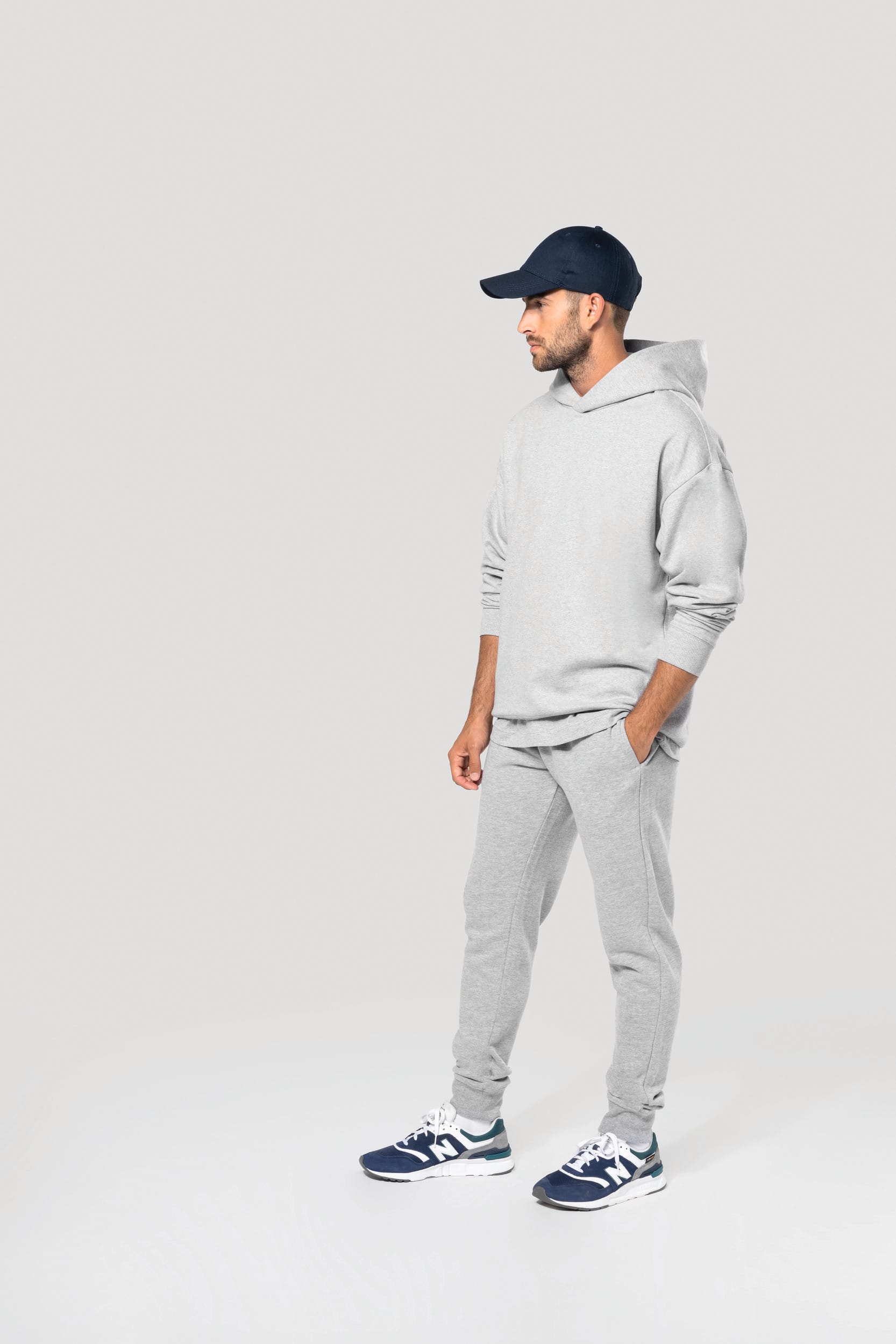 Calças com interior não cardado eco-responsáveis de homem