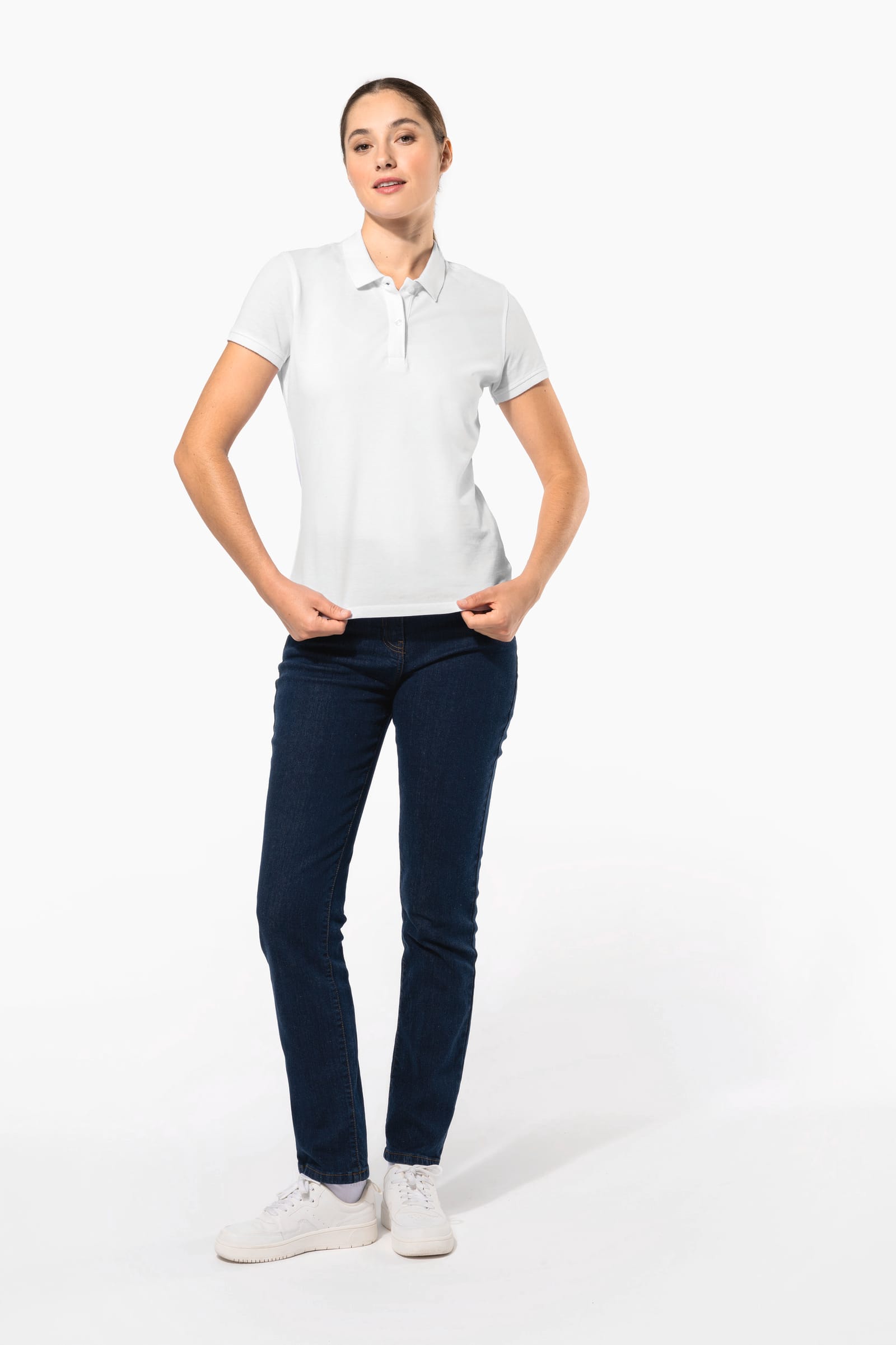 Basic damesjeans