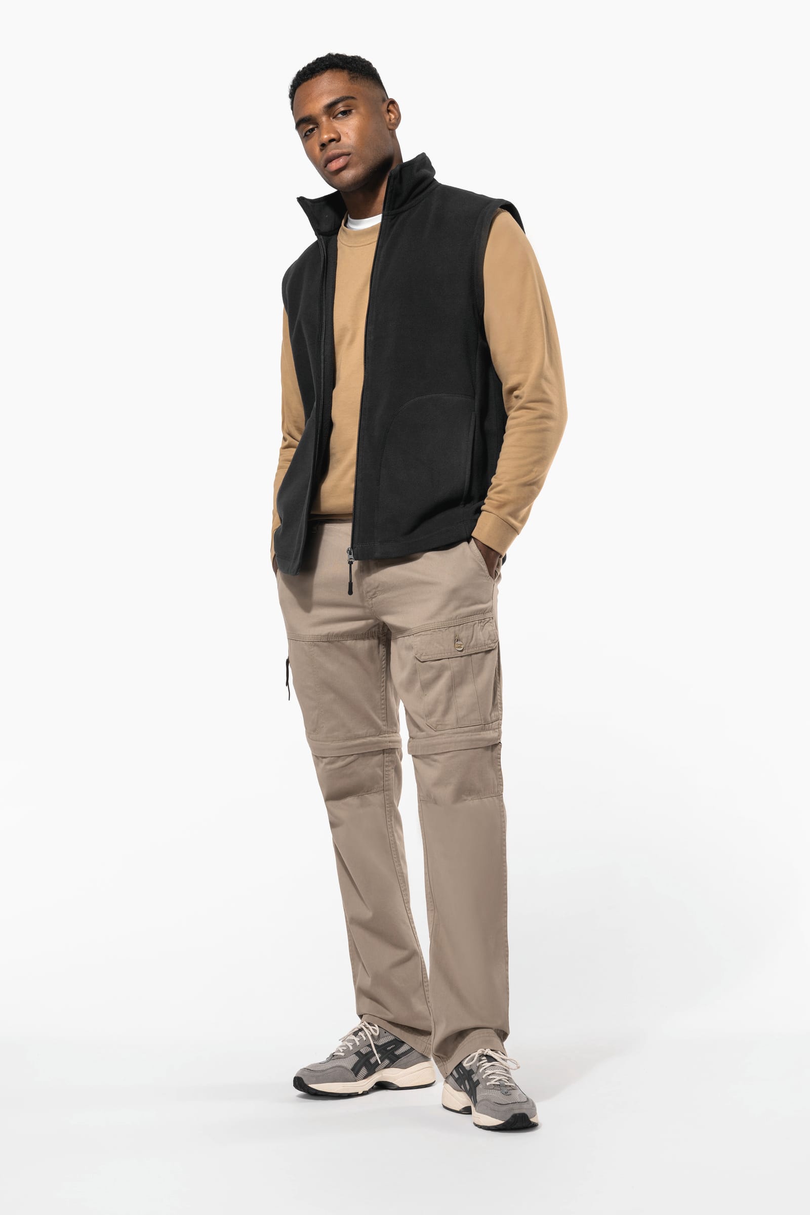 Heren 2-in-1 broek met meerdere zakken