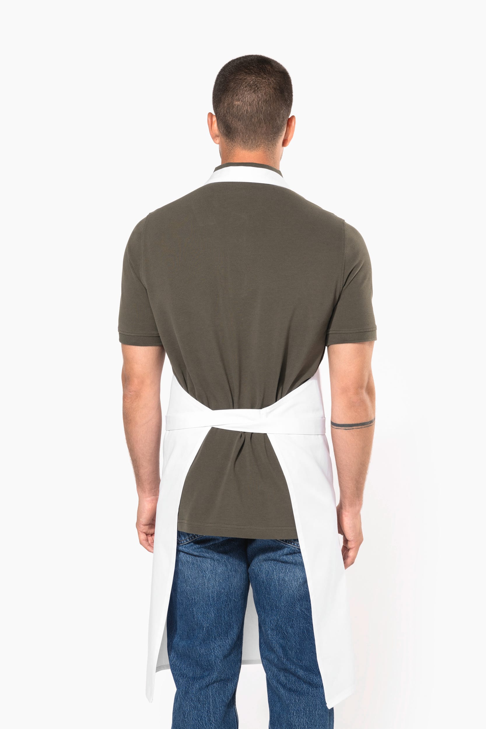 Tablier coton lavage haute température - Image 2