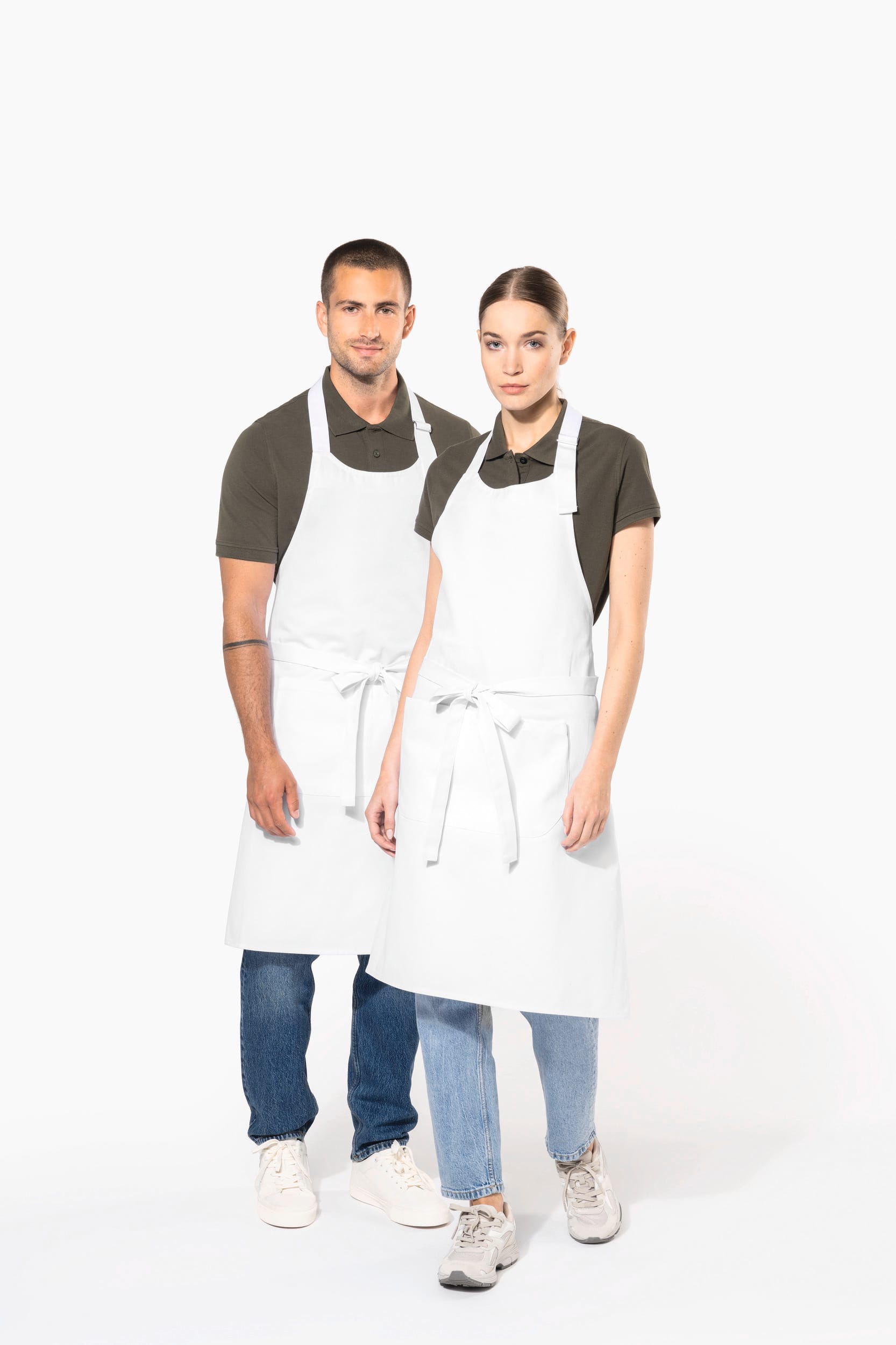 Tablier coton lavage haute température - Image 5