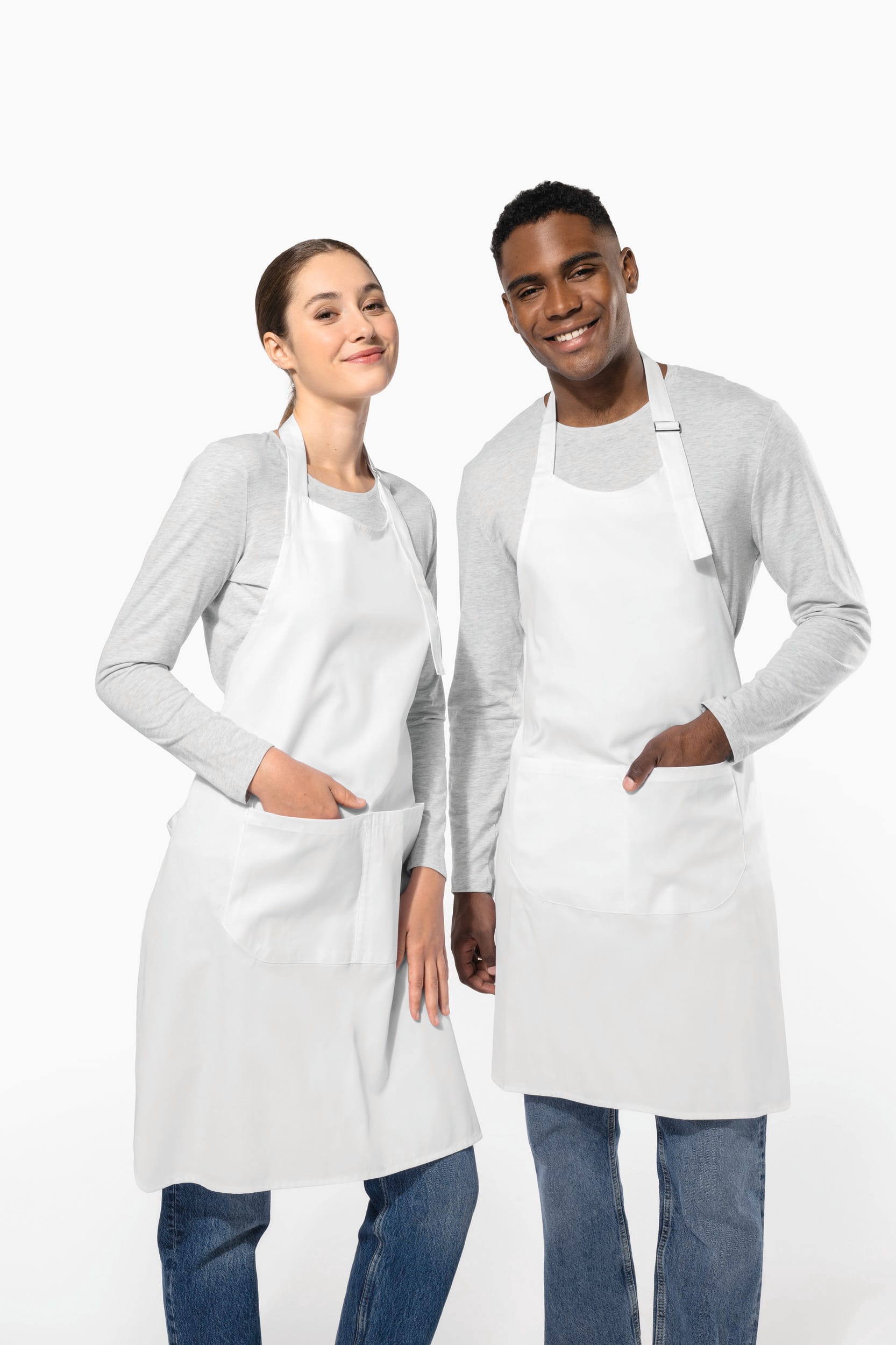 Tablier polycoton lavage haute température - Image 9