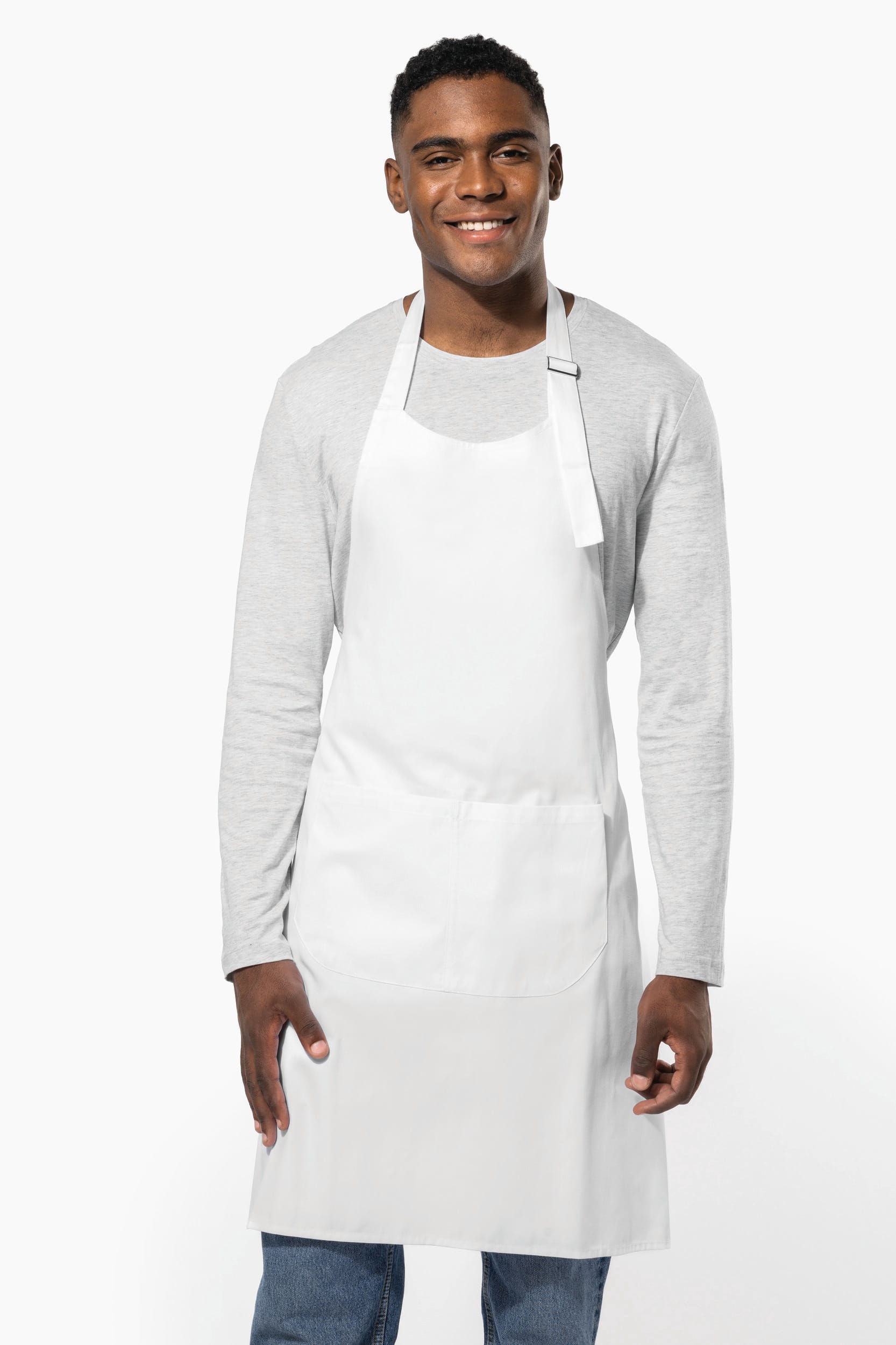 Tablier polycoton lavage haute température - Image 2