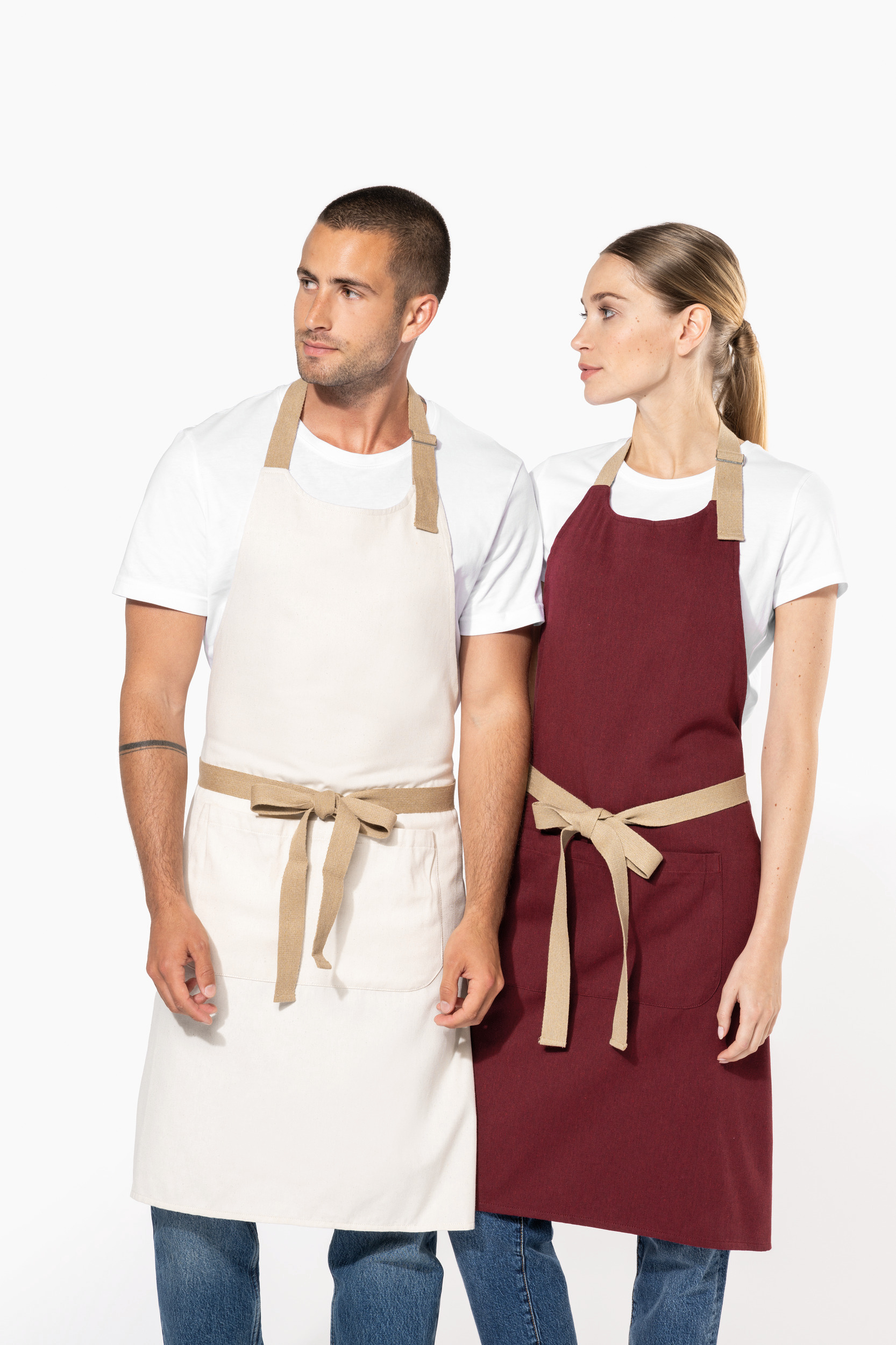 Ecologisch unisex schort