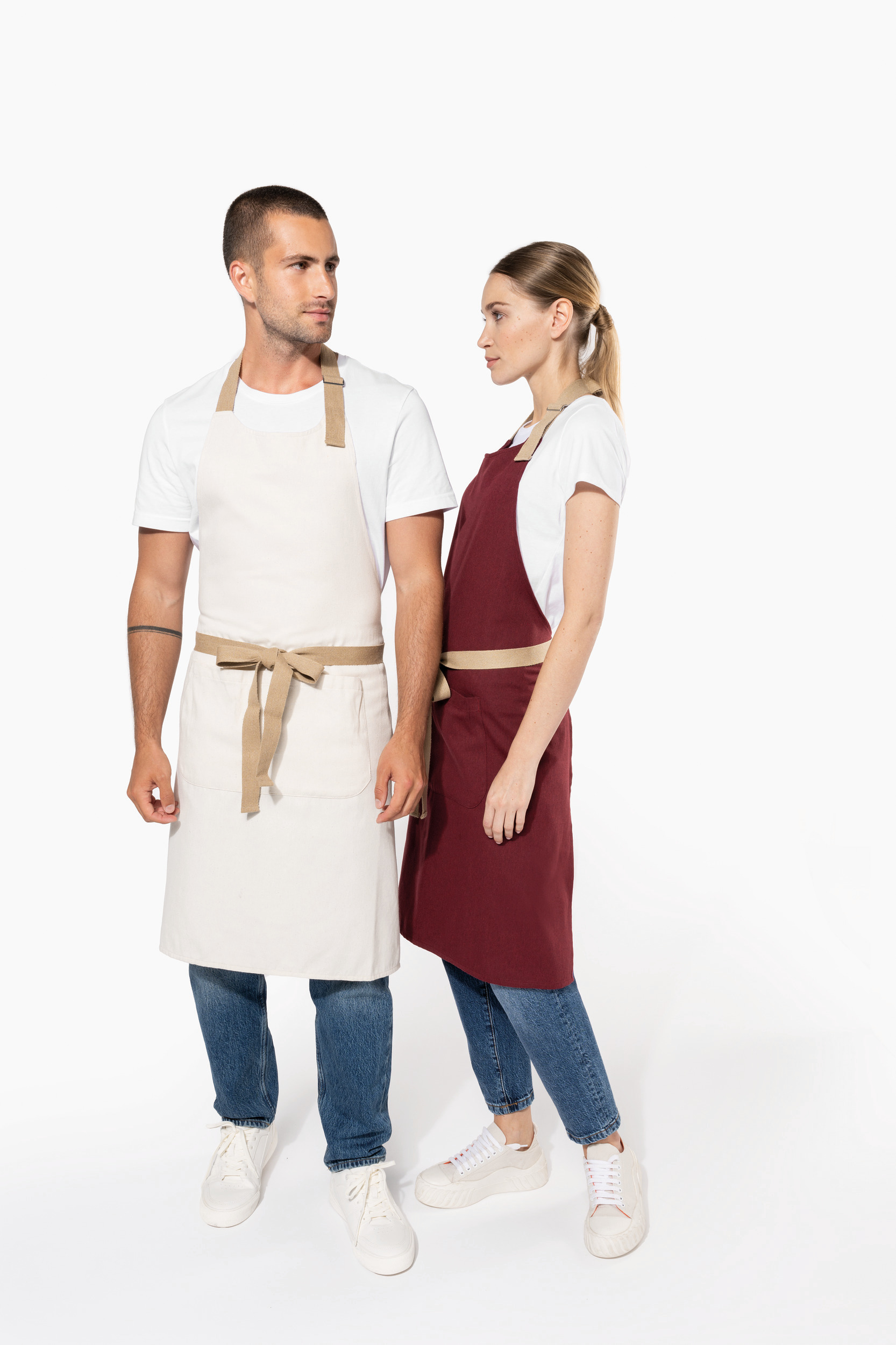 Ecologisch unisex schort