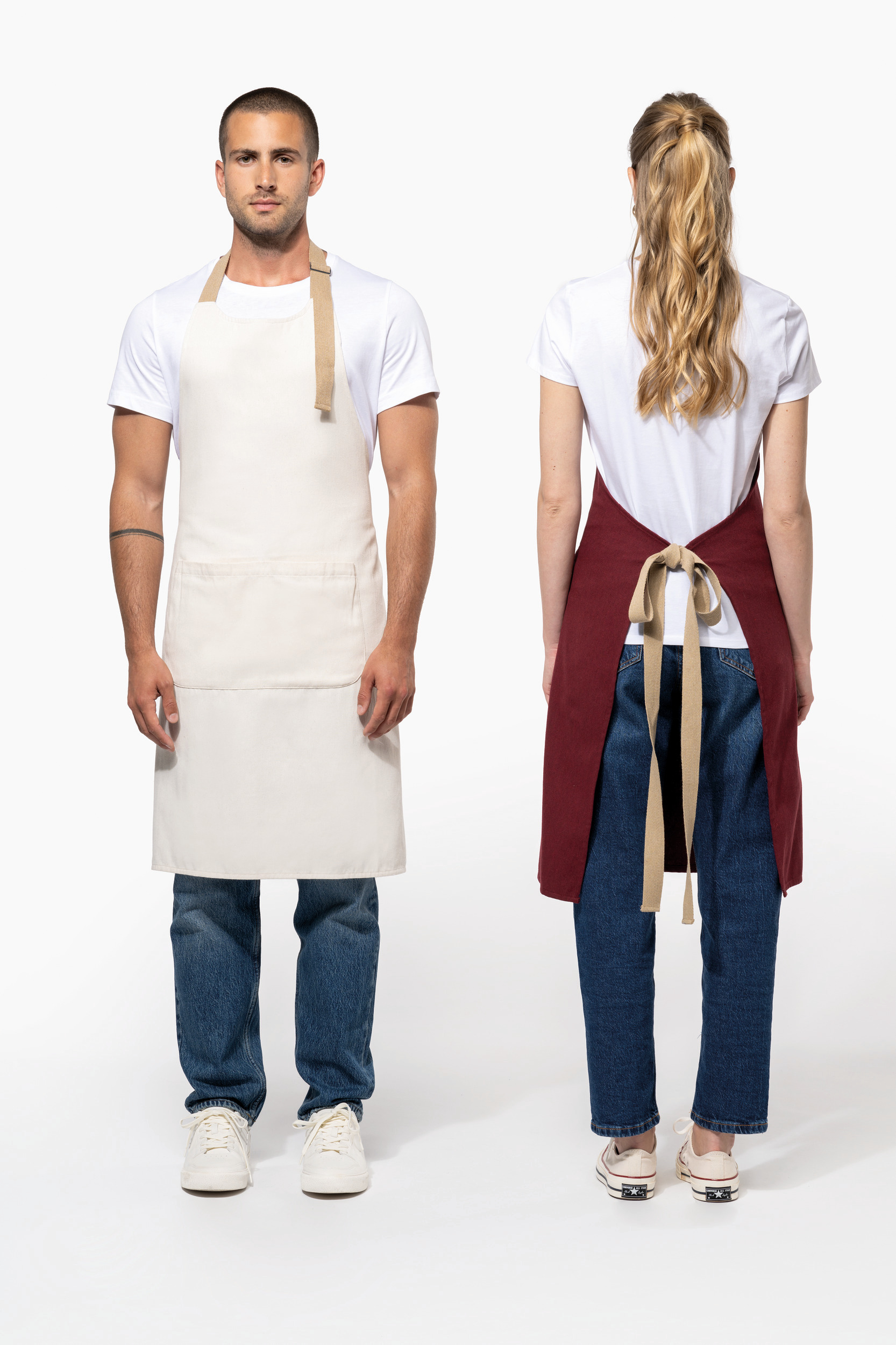 Ecologisch unisex schort