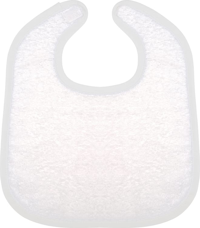Bavoir éponge bébé