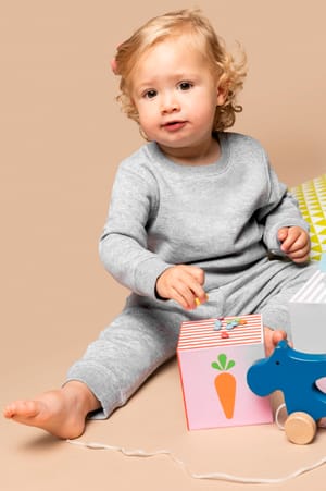 Ecologische baby sweater