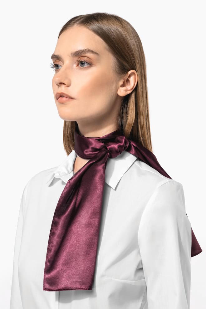 Satin scarf