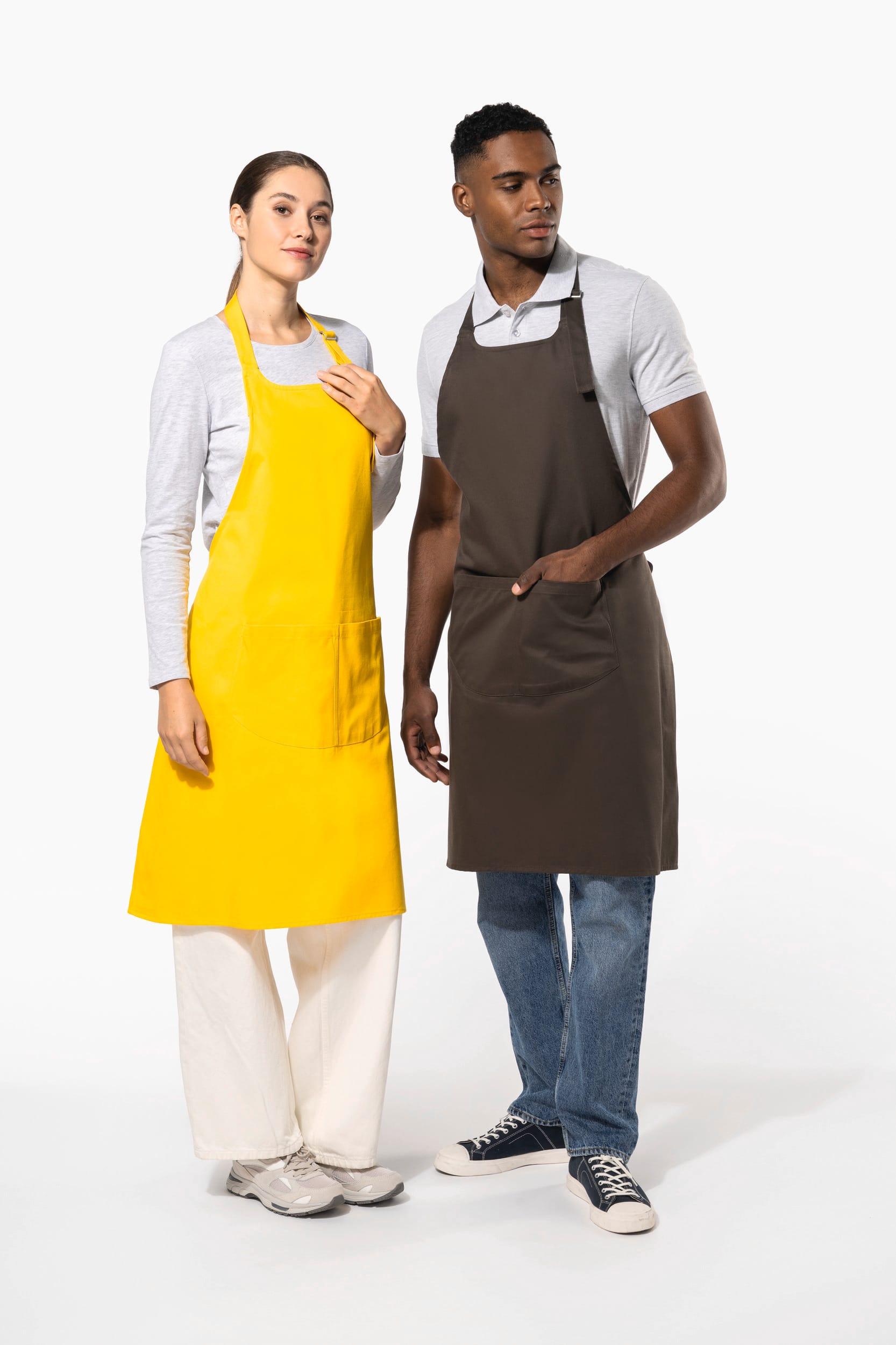 Tablier coton avec poche - Image 9