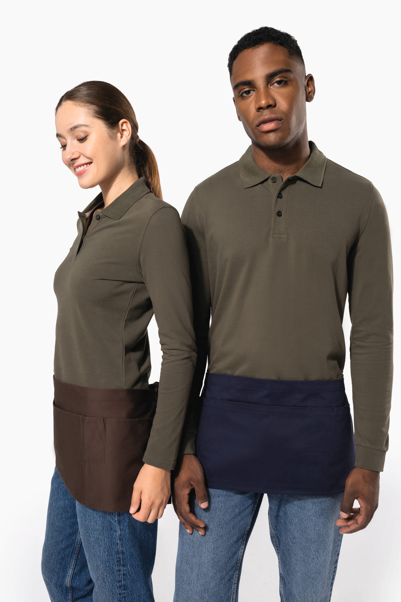 Tablier coton court - Image 3