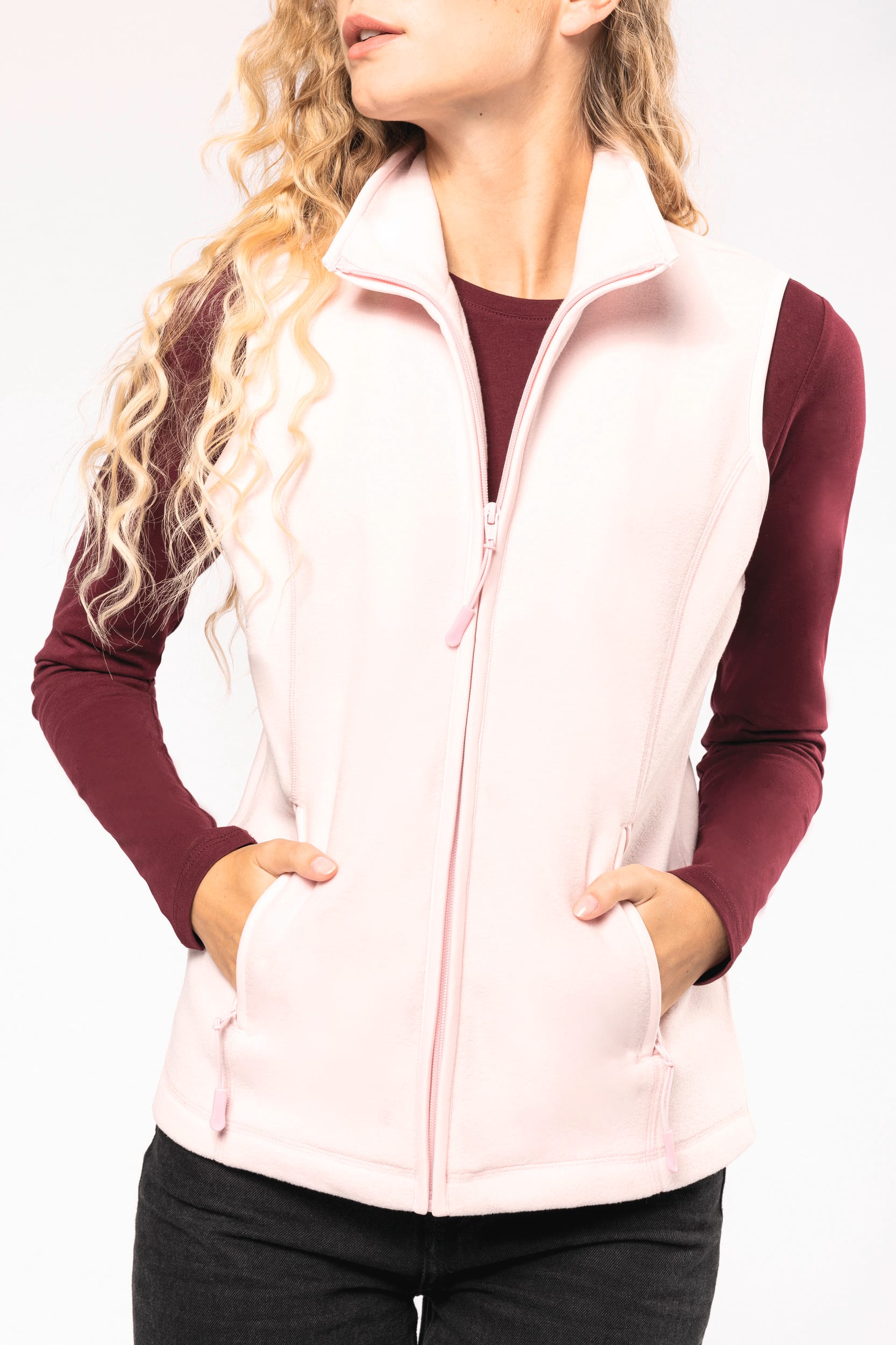 Bodywarmer micropolaire femme