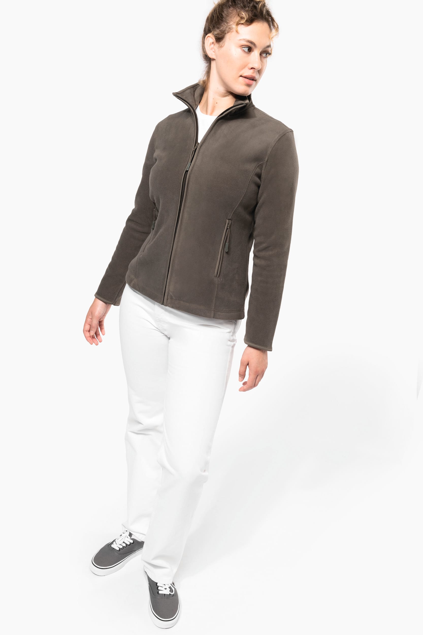 Veste micropolaire zippee femme Kariban