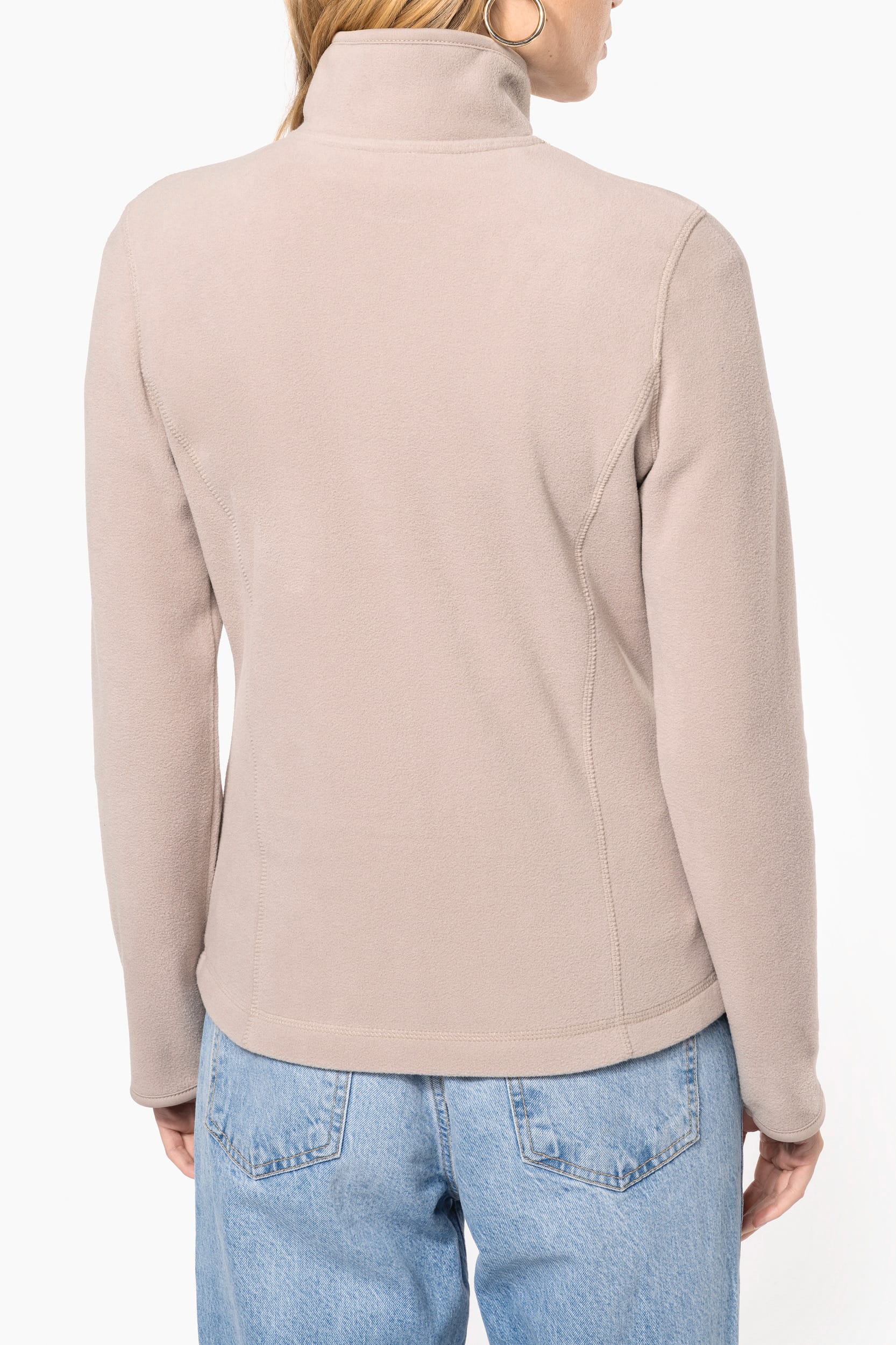 Veste micropolaire zippée femme
