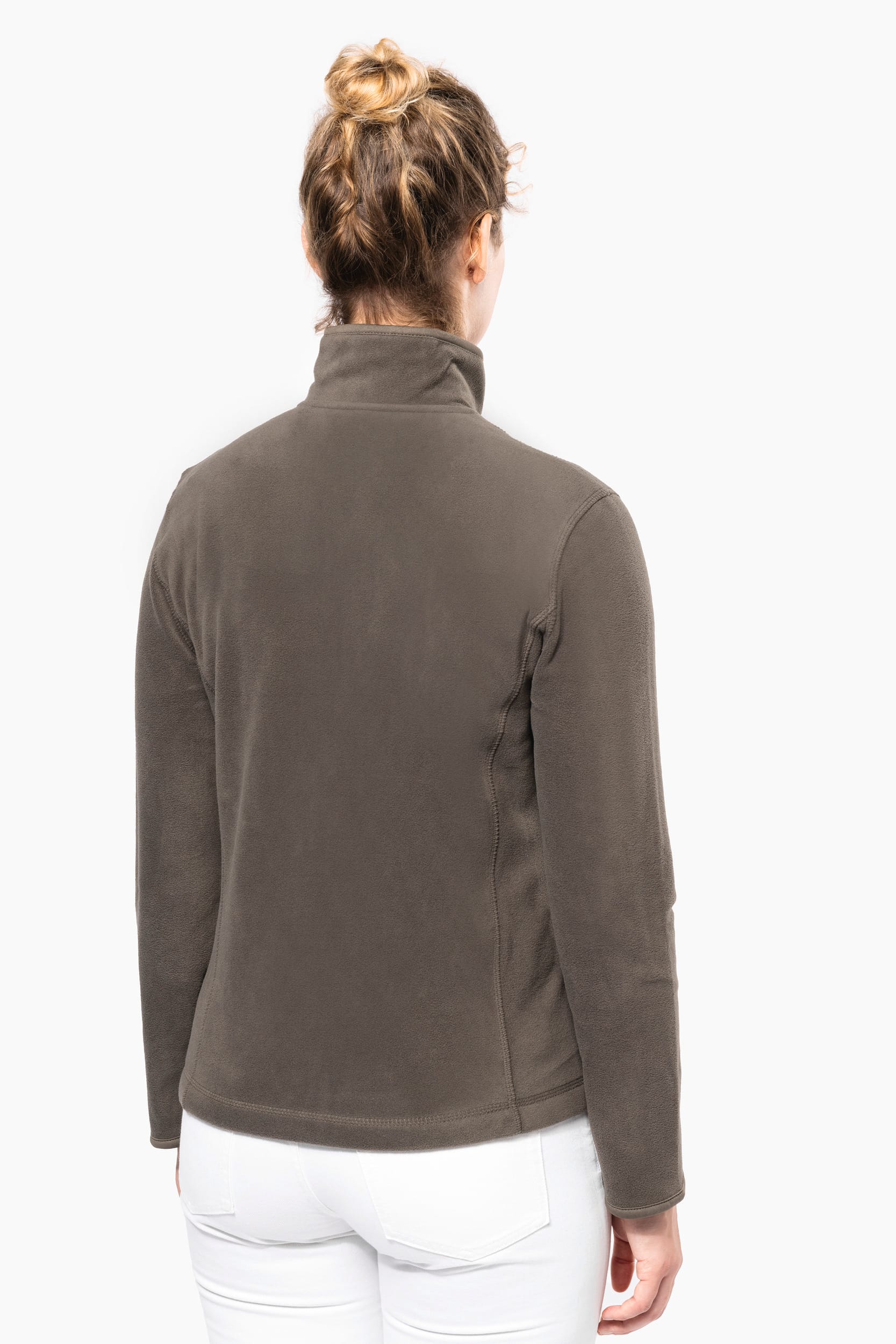 Veste micropolaire zippée femme