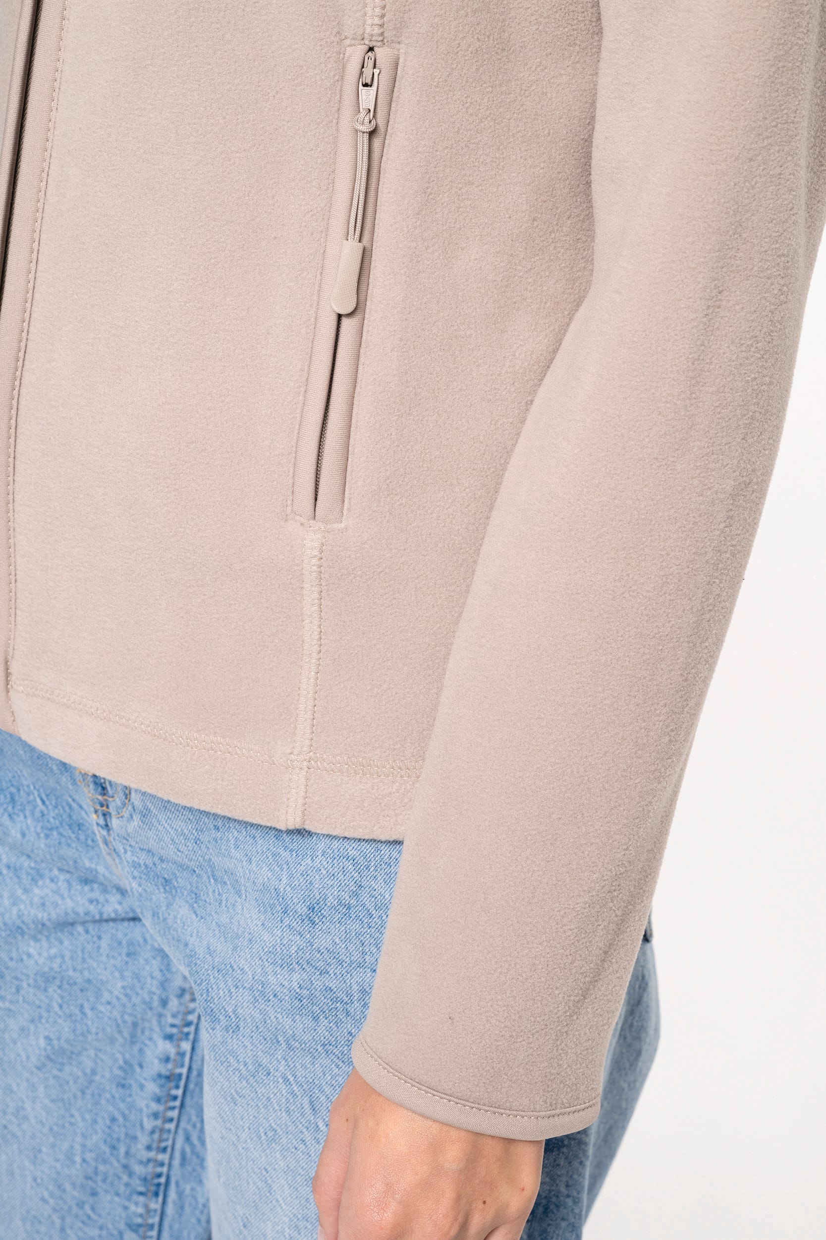 Casaco micropolar de senhora