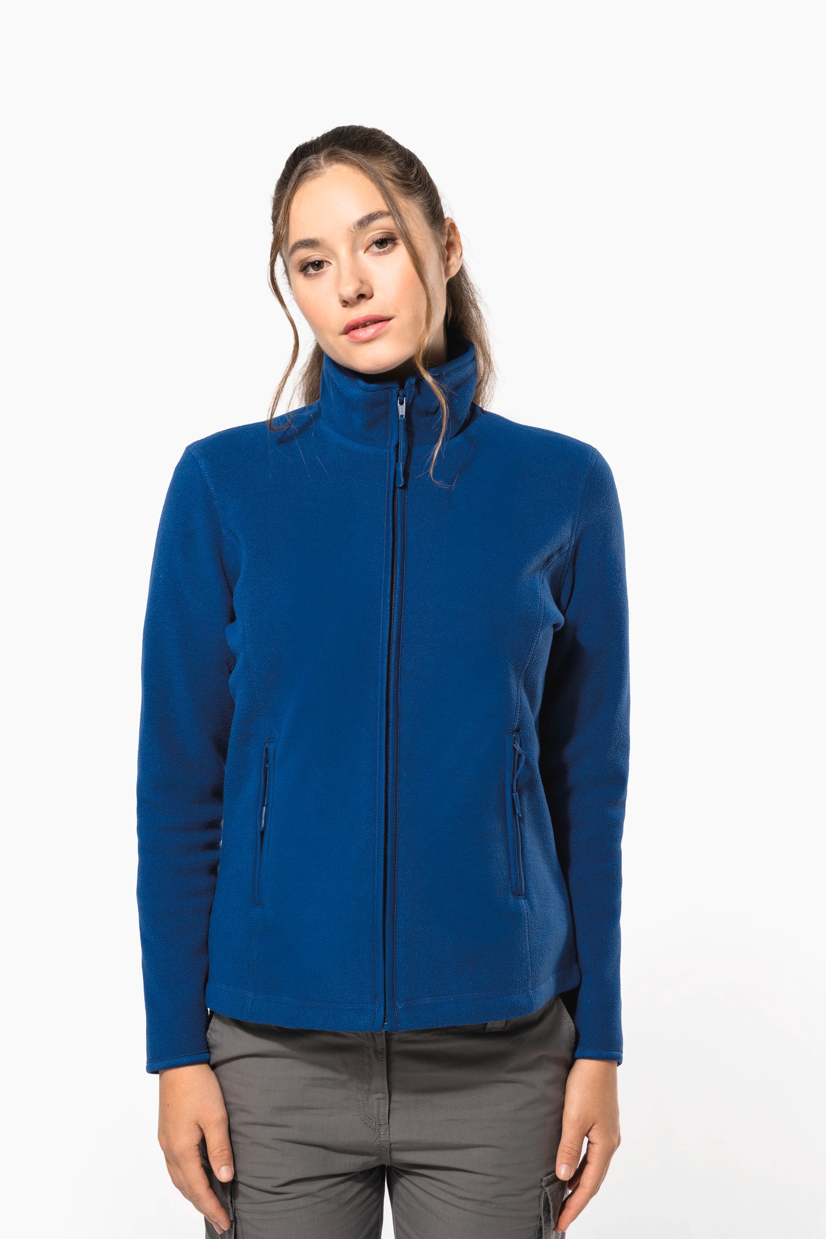 Veste micropolaire zippée femme - Image 1