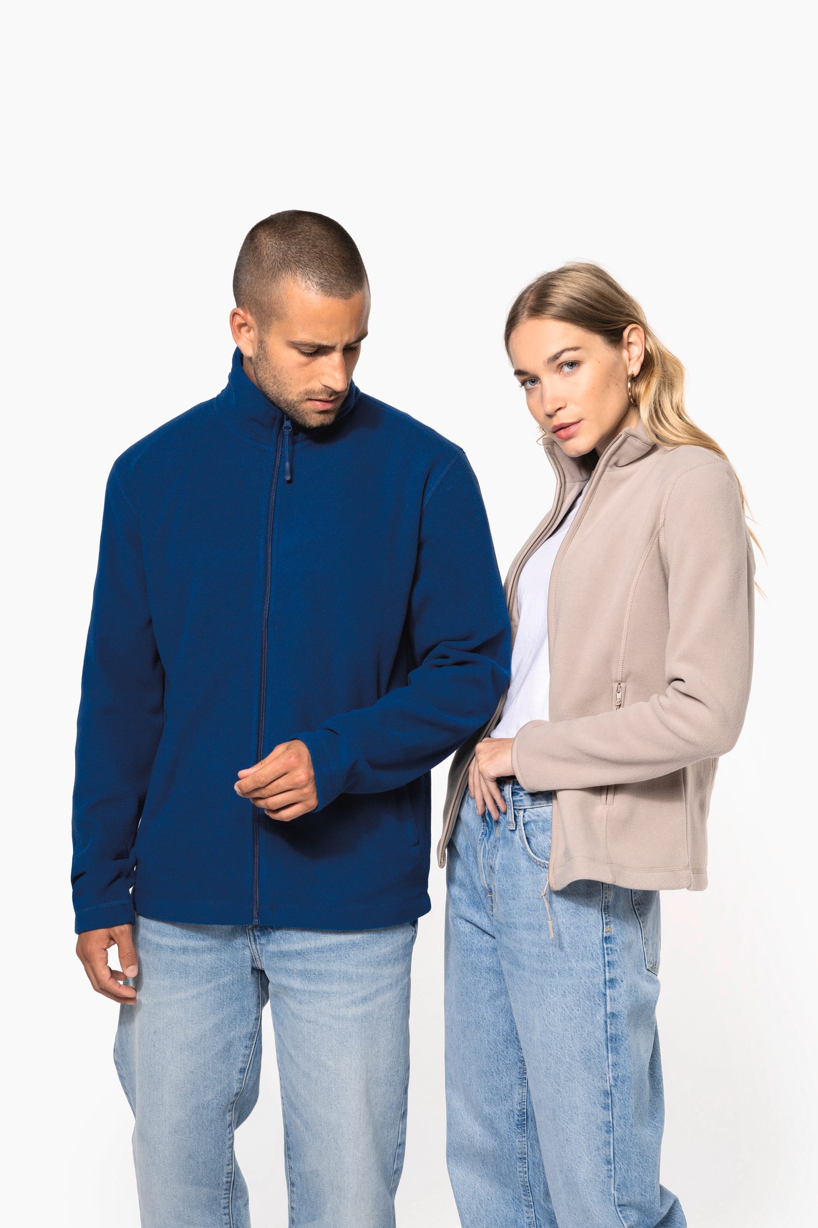 Casaco micropolar de homem