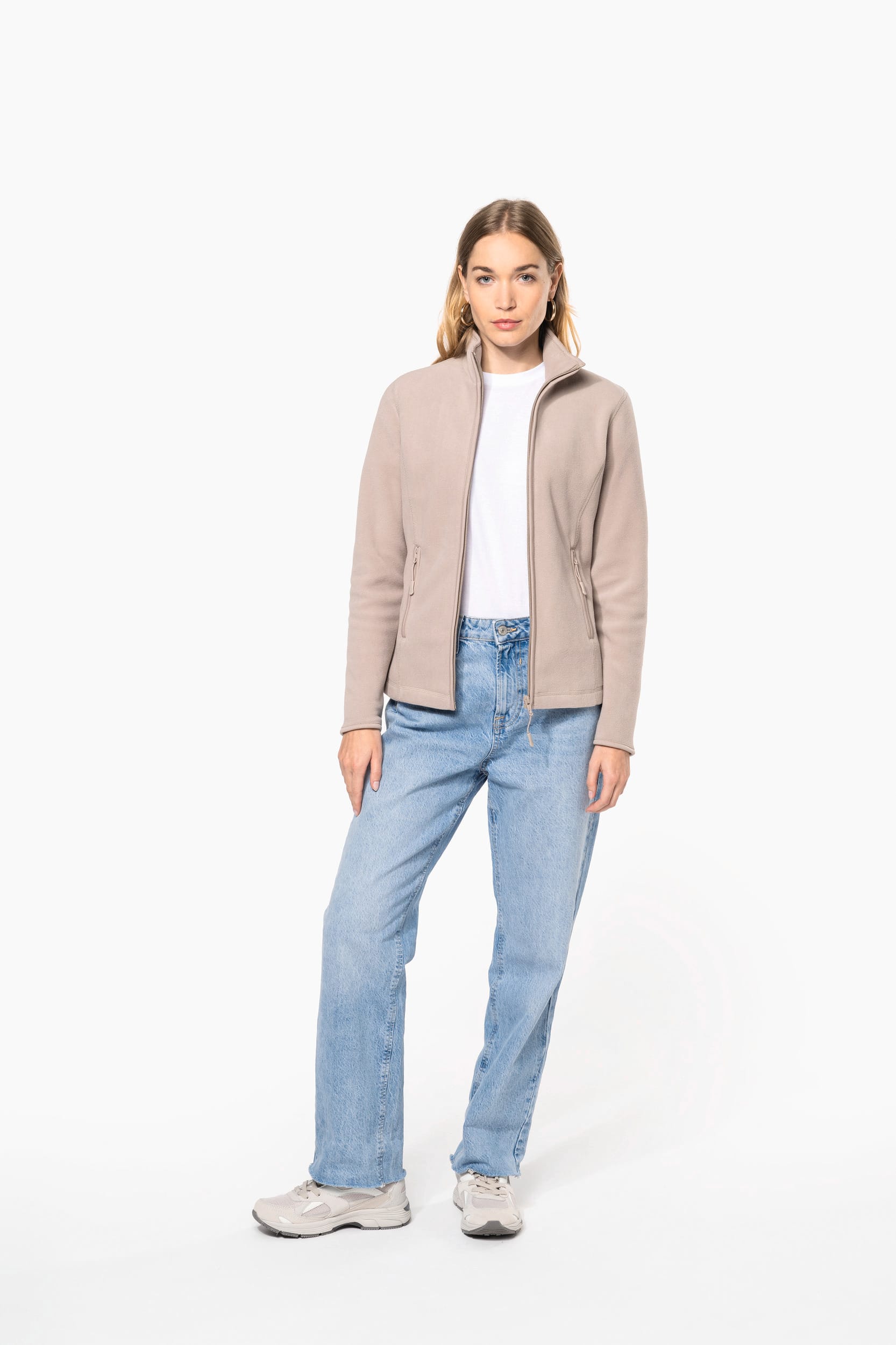 Casaco micropolar de senhora