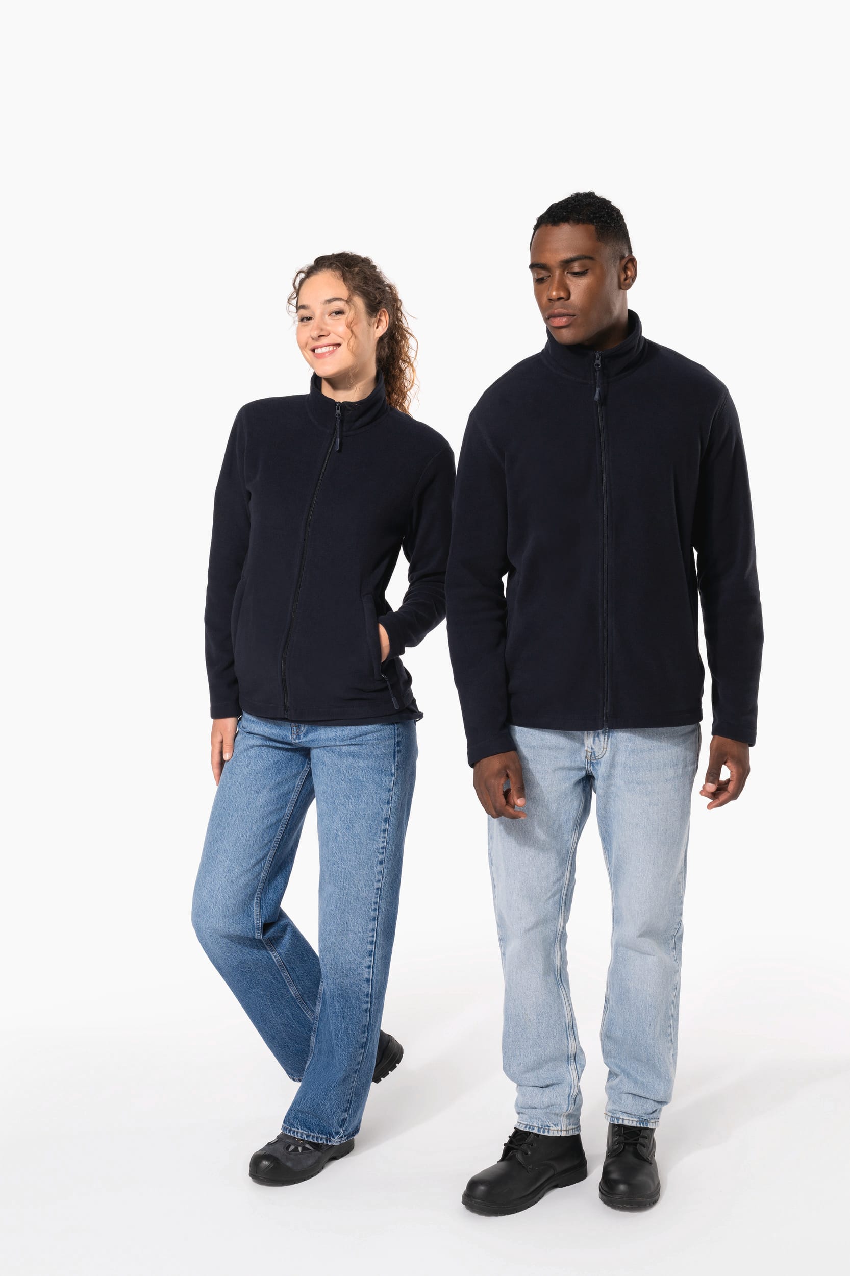 Veste micropolaire zippée unisexe - Image 12