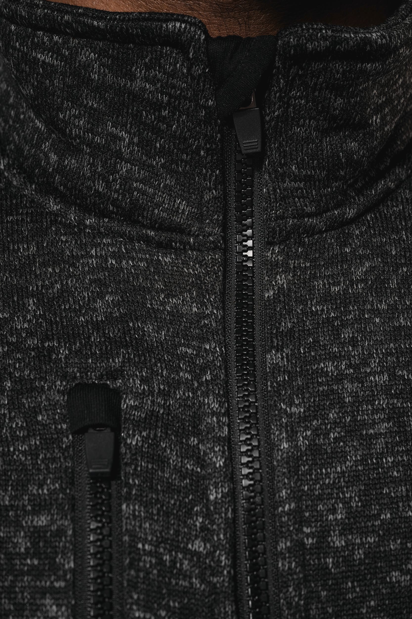 Veste zippée chinée homme - Image 5