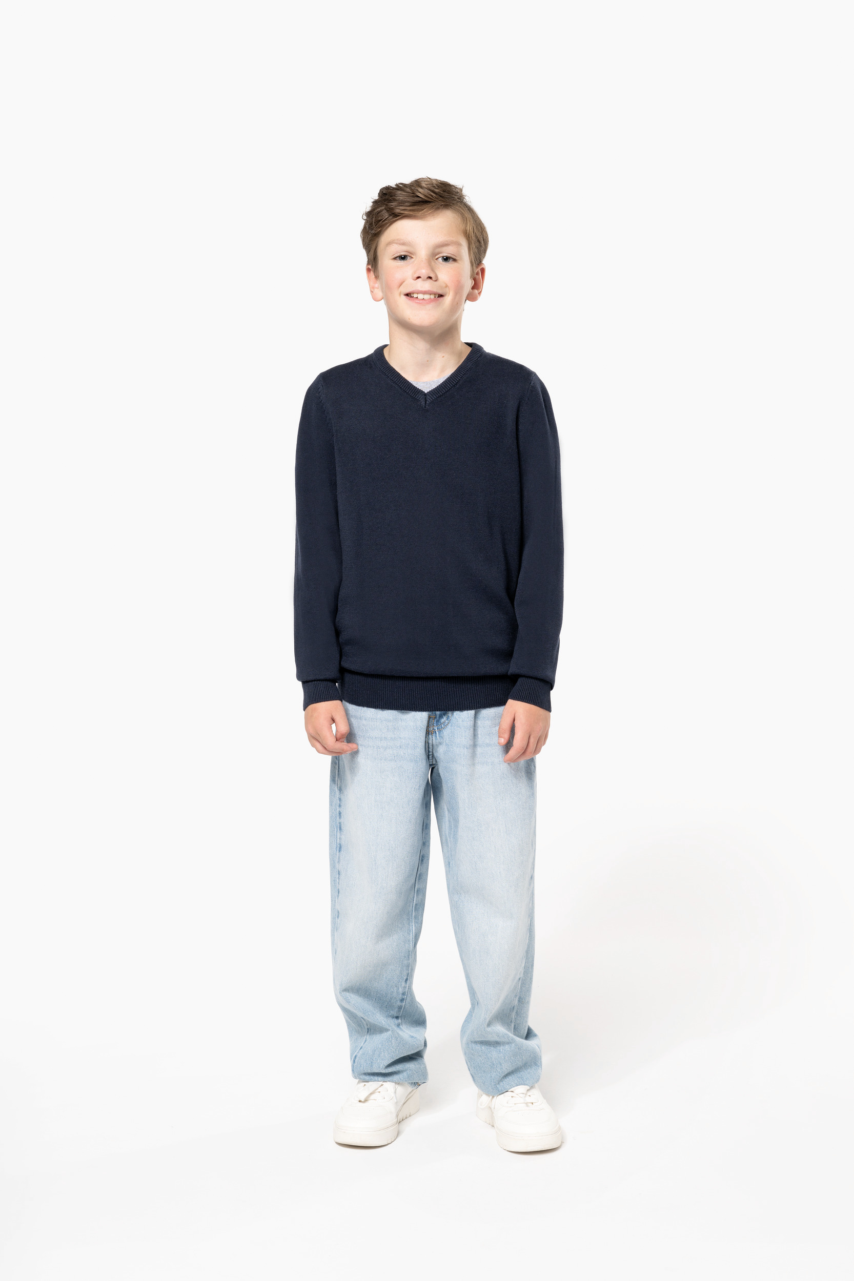 Trui met V-hals kind