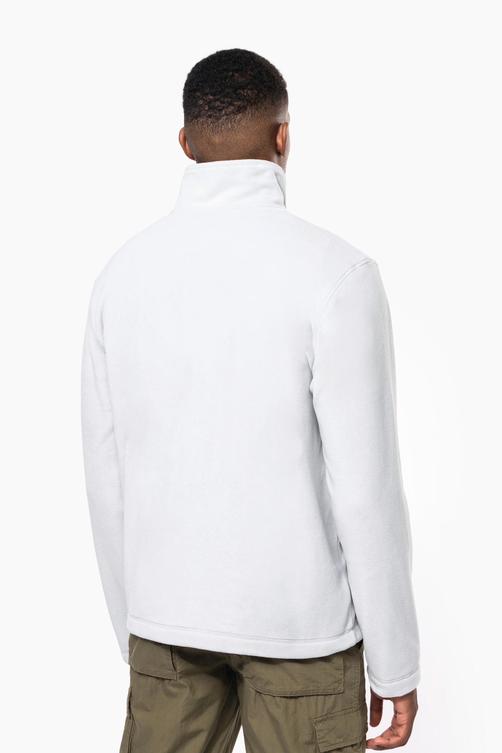 Veste micropolaire zippée homme
