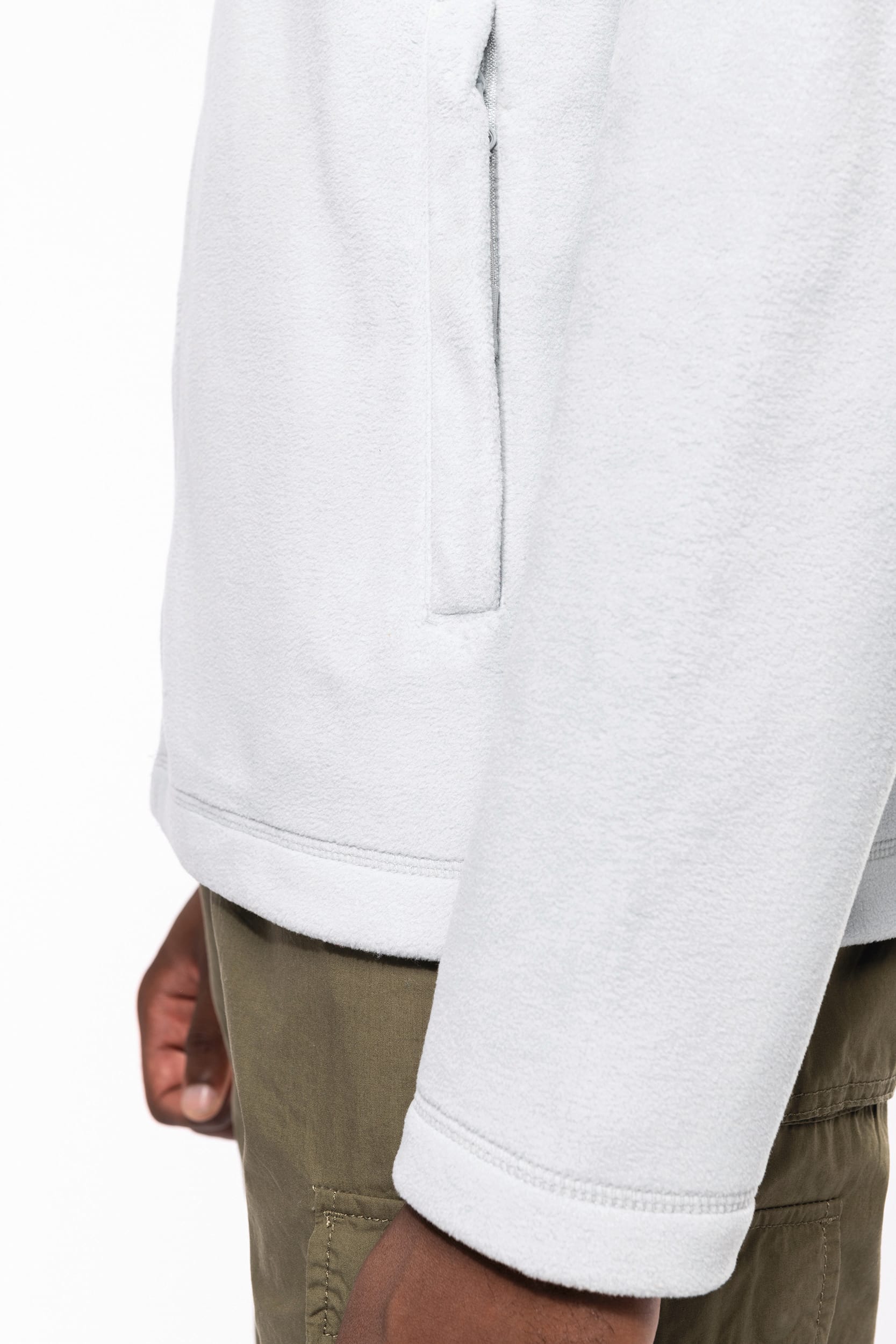 Veste micropolaire zippée homme