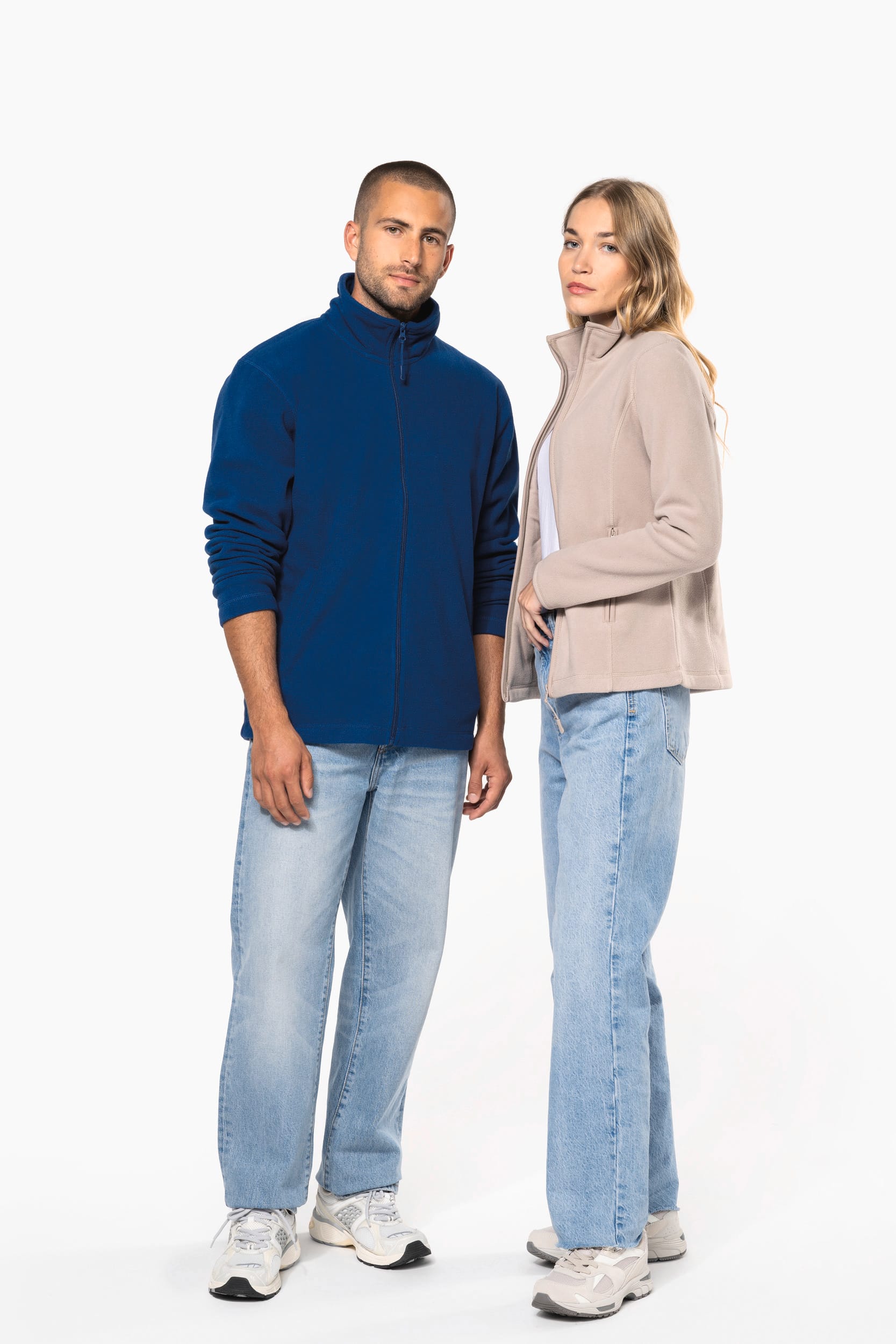 Casaco micropolar de homem