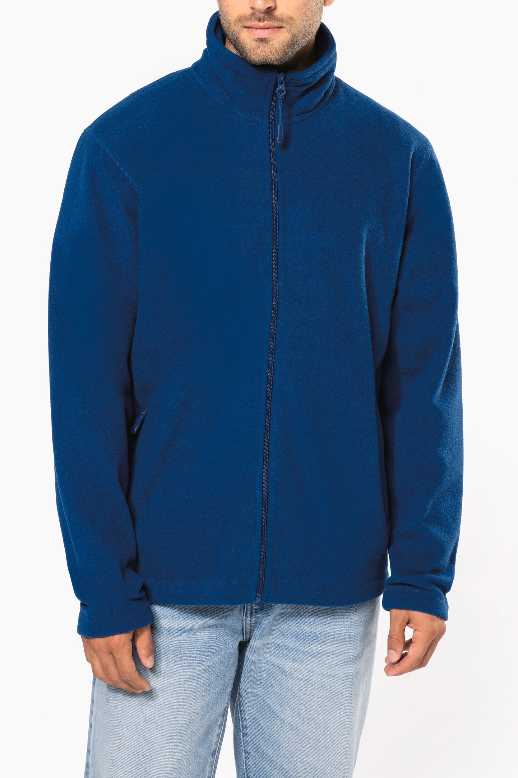 Veste micropolaire zippée homme