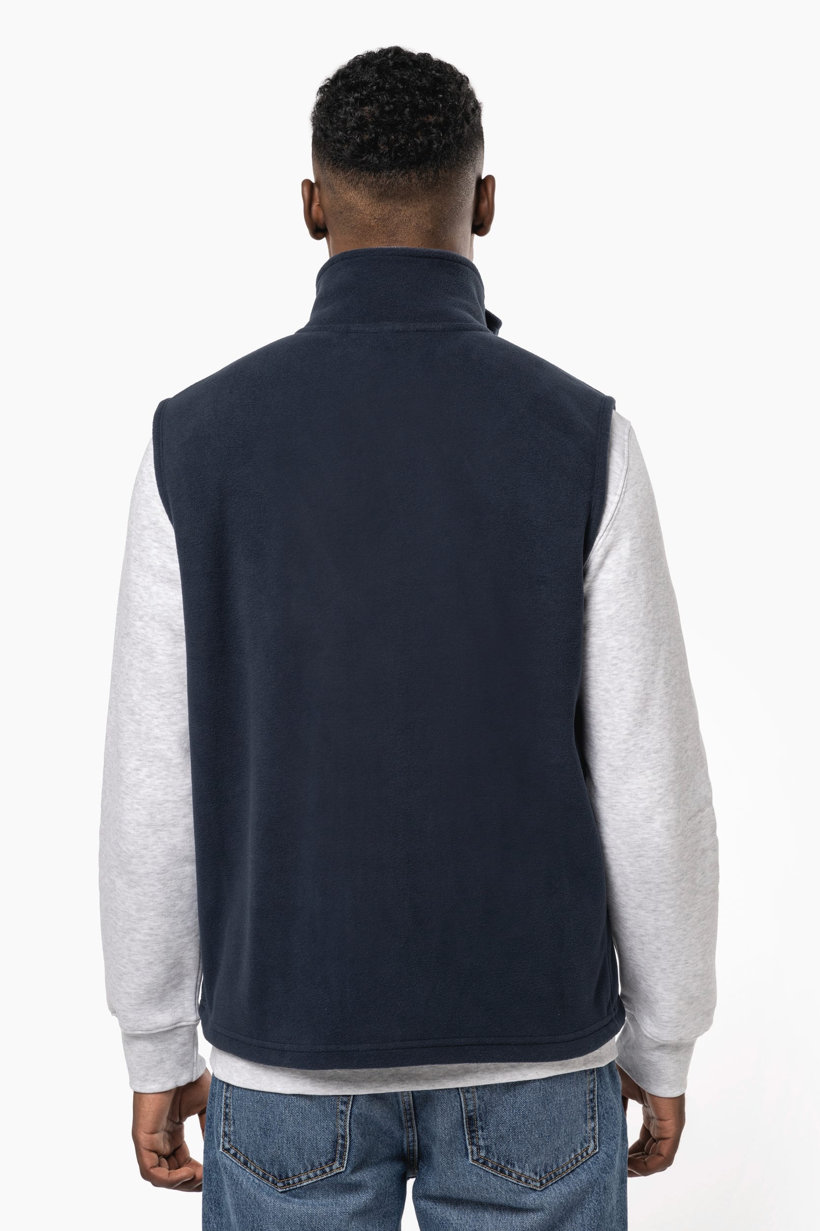 Colete micropolar eco-responsável unissexo