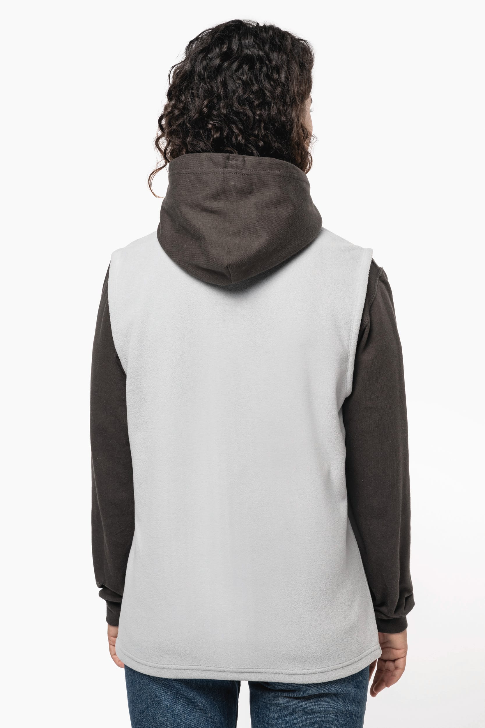 Colete micropolar eco-responsável unissexo