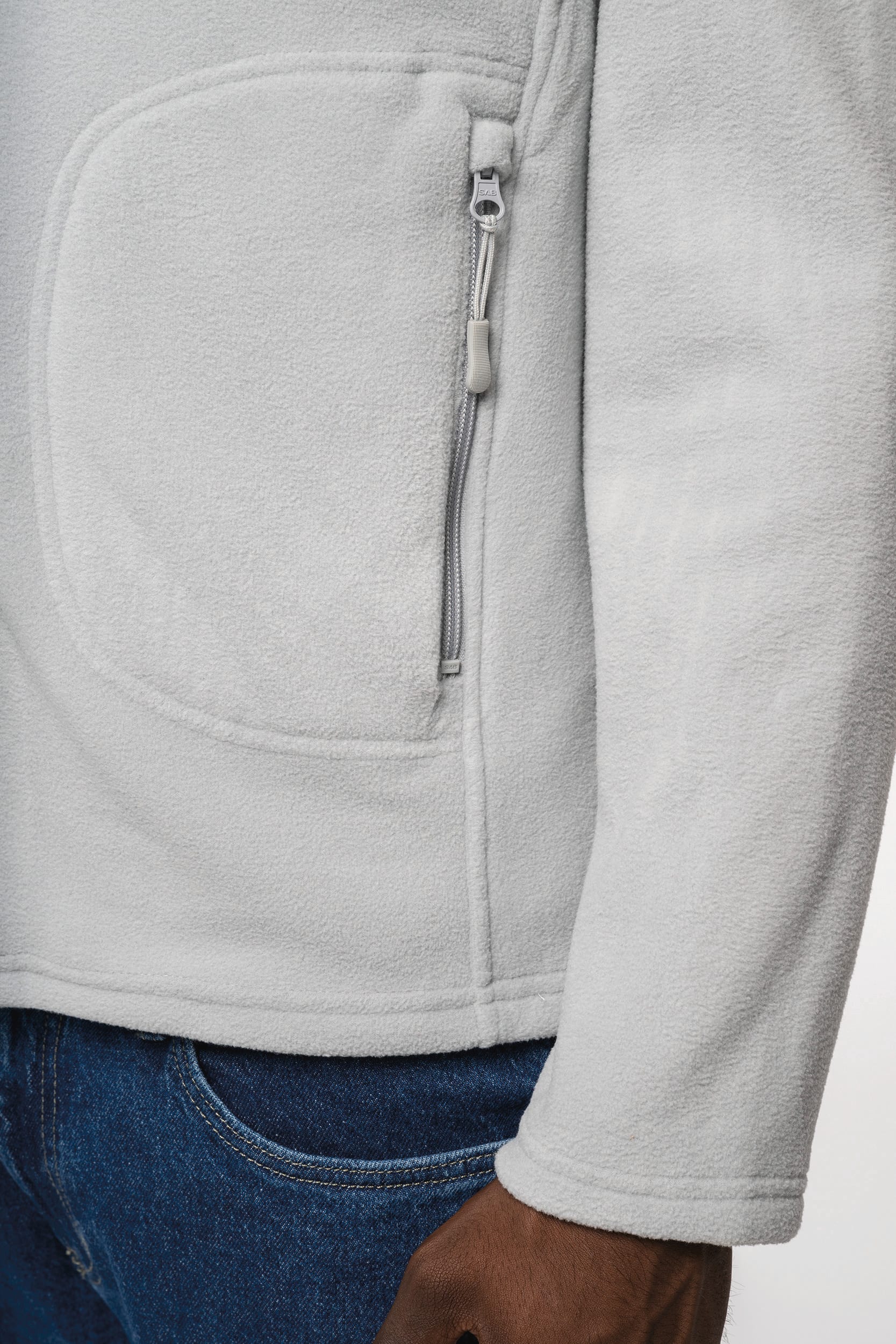 Veste micropolaire écoresponsable unisexe - Image 4