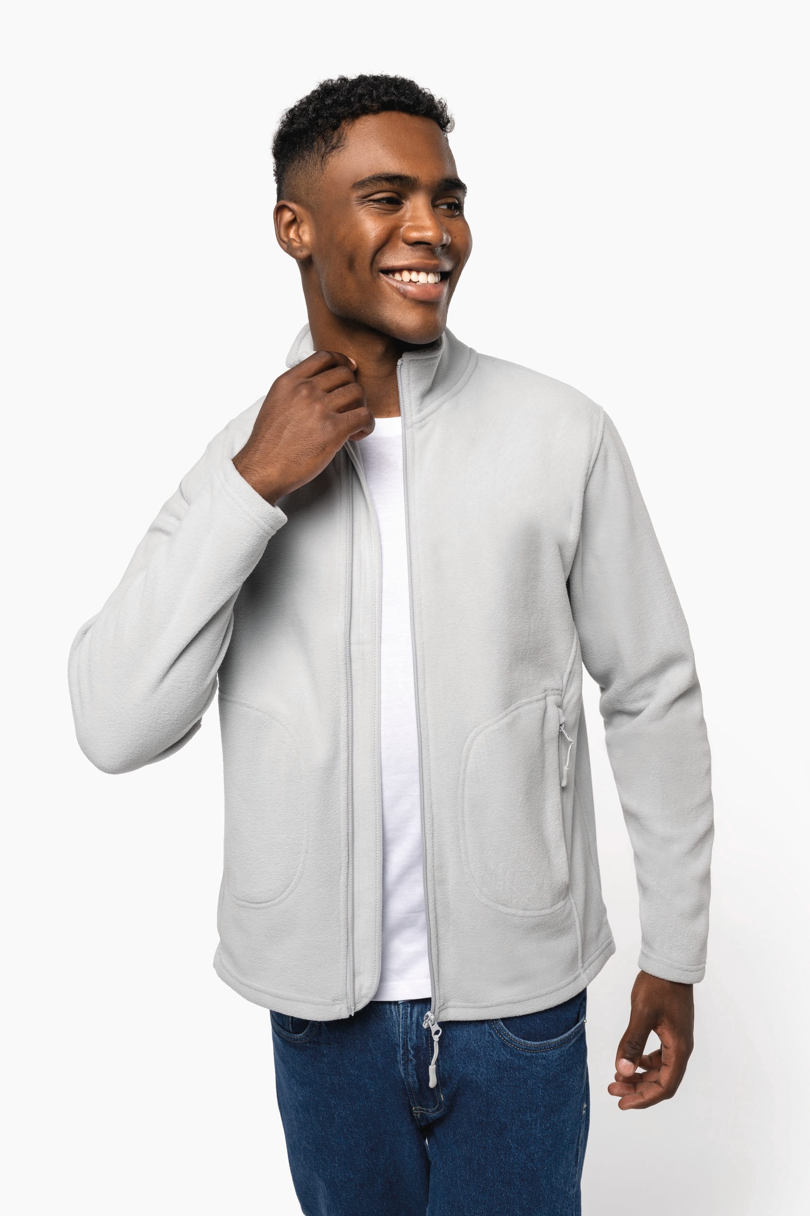 Veste micropolaire écoresponsable unisexe - Image 2