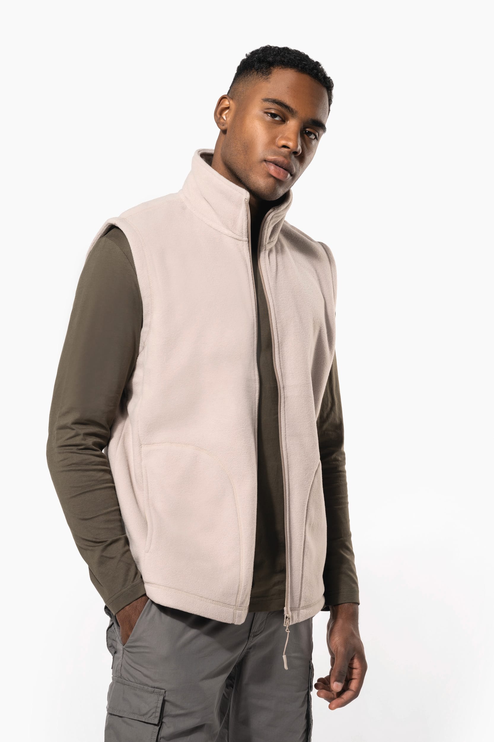 Luca > Men's microfleece gilet - Kariban