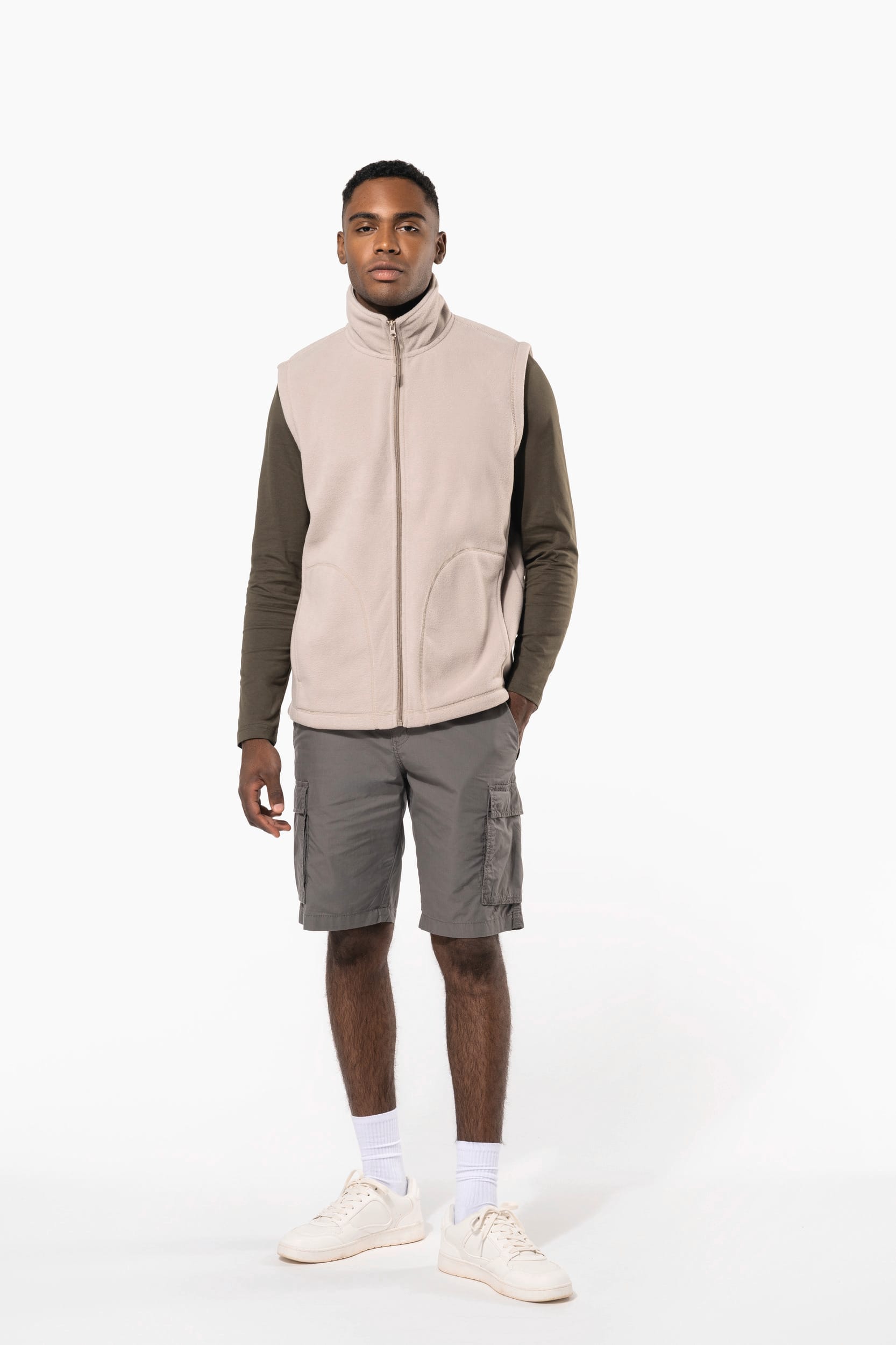 Luca > Men's microfleece gilet - Kariban