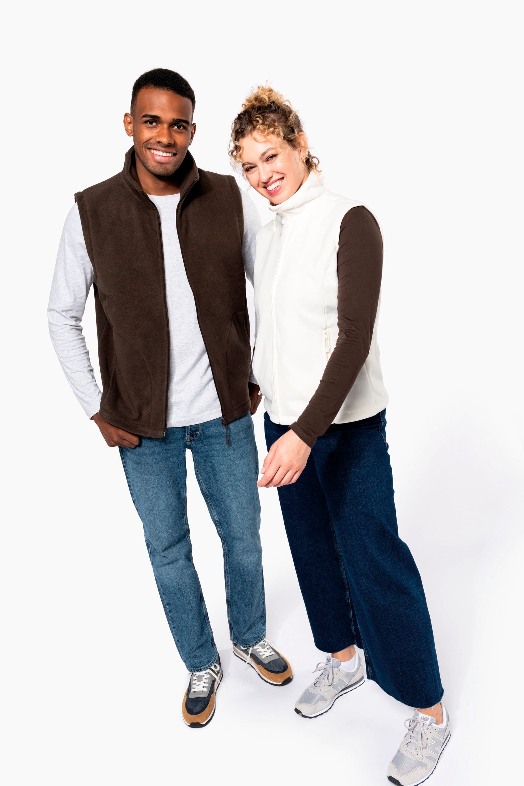 Bodywarmer micropolaire homme