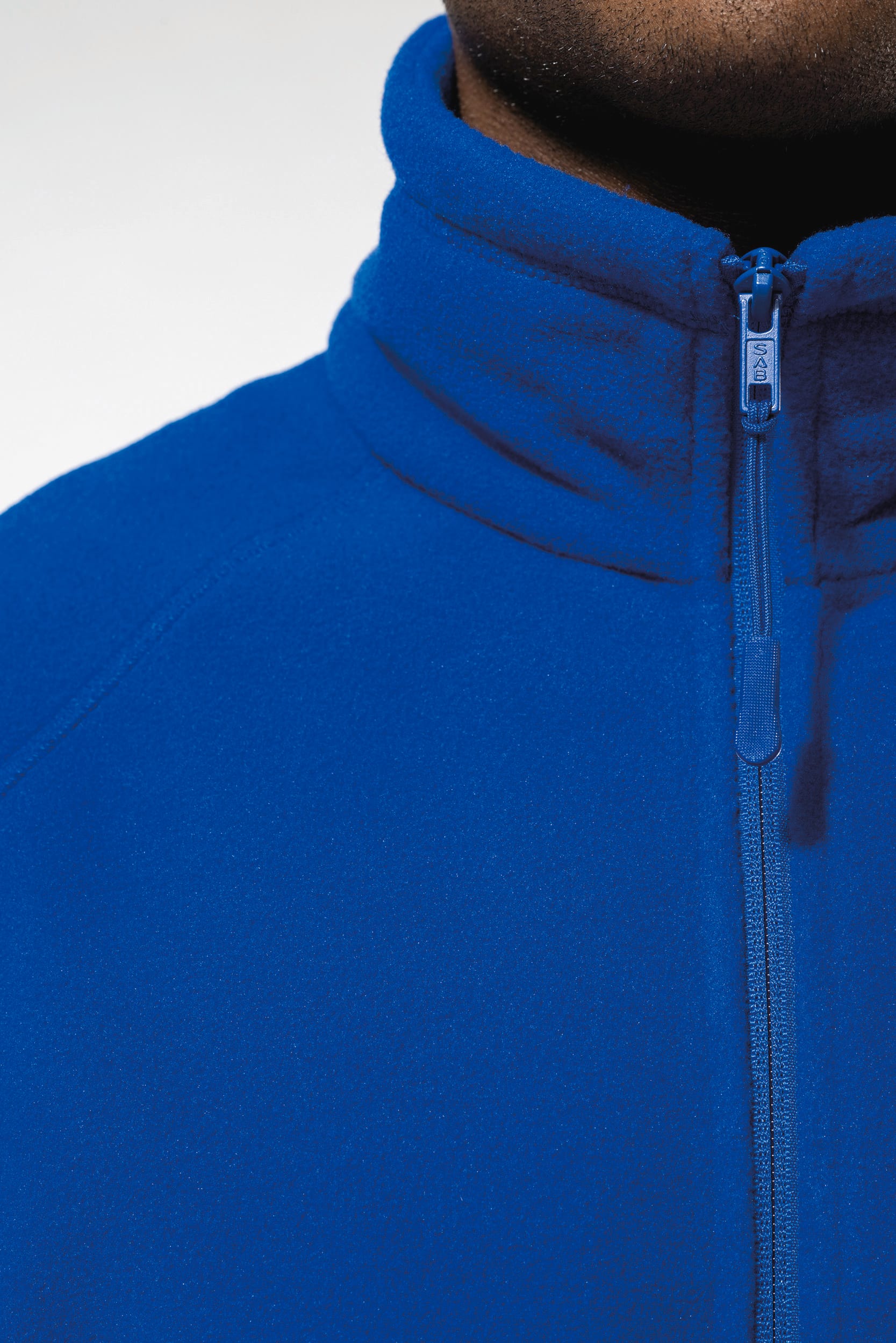 Veste micropolaire zippée manches raglan homme - Image 3