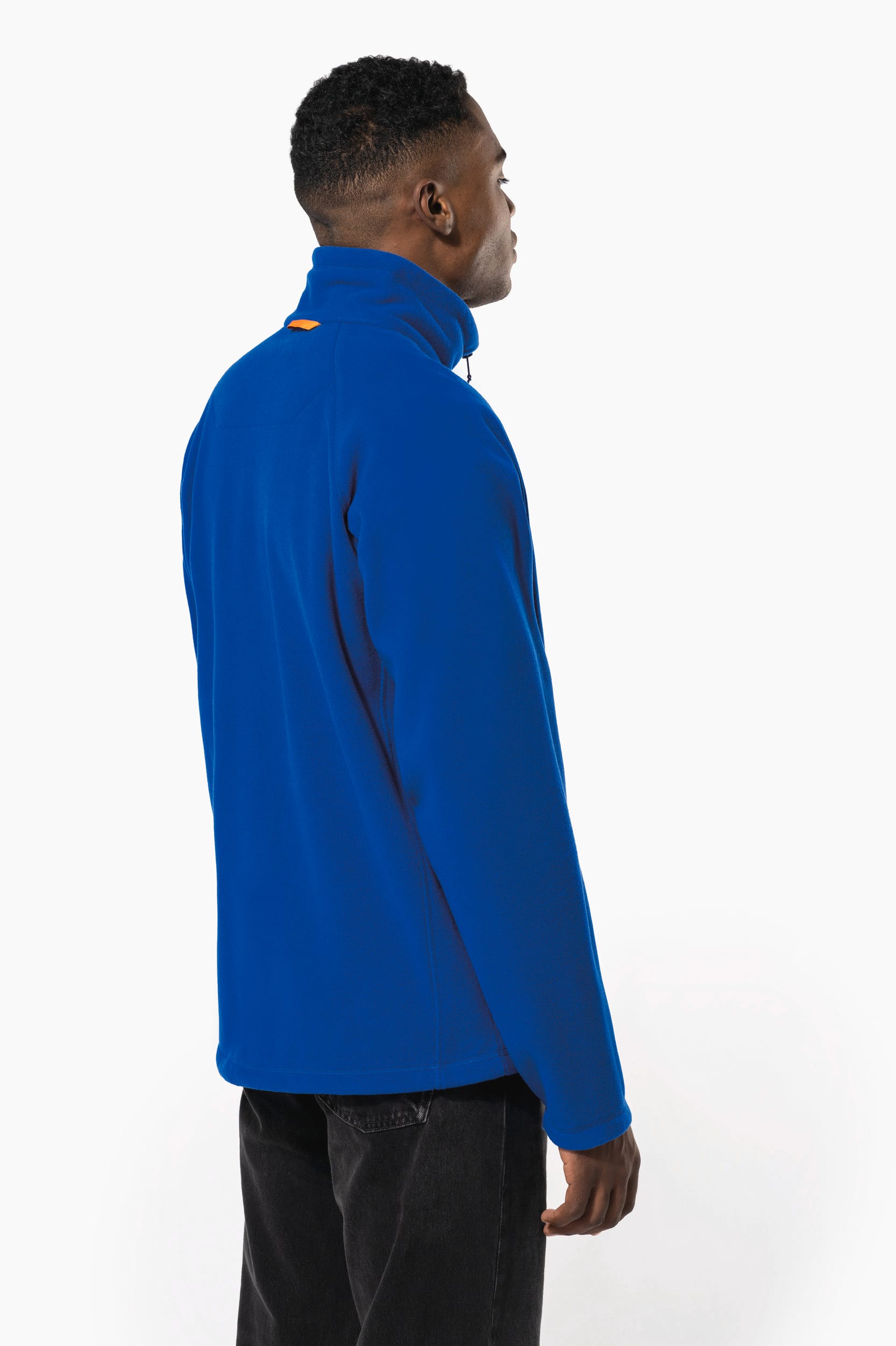 Veste micropolaire zippée manches raglan homme - Image 2