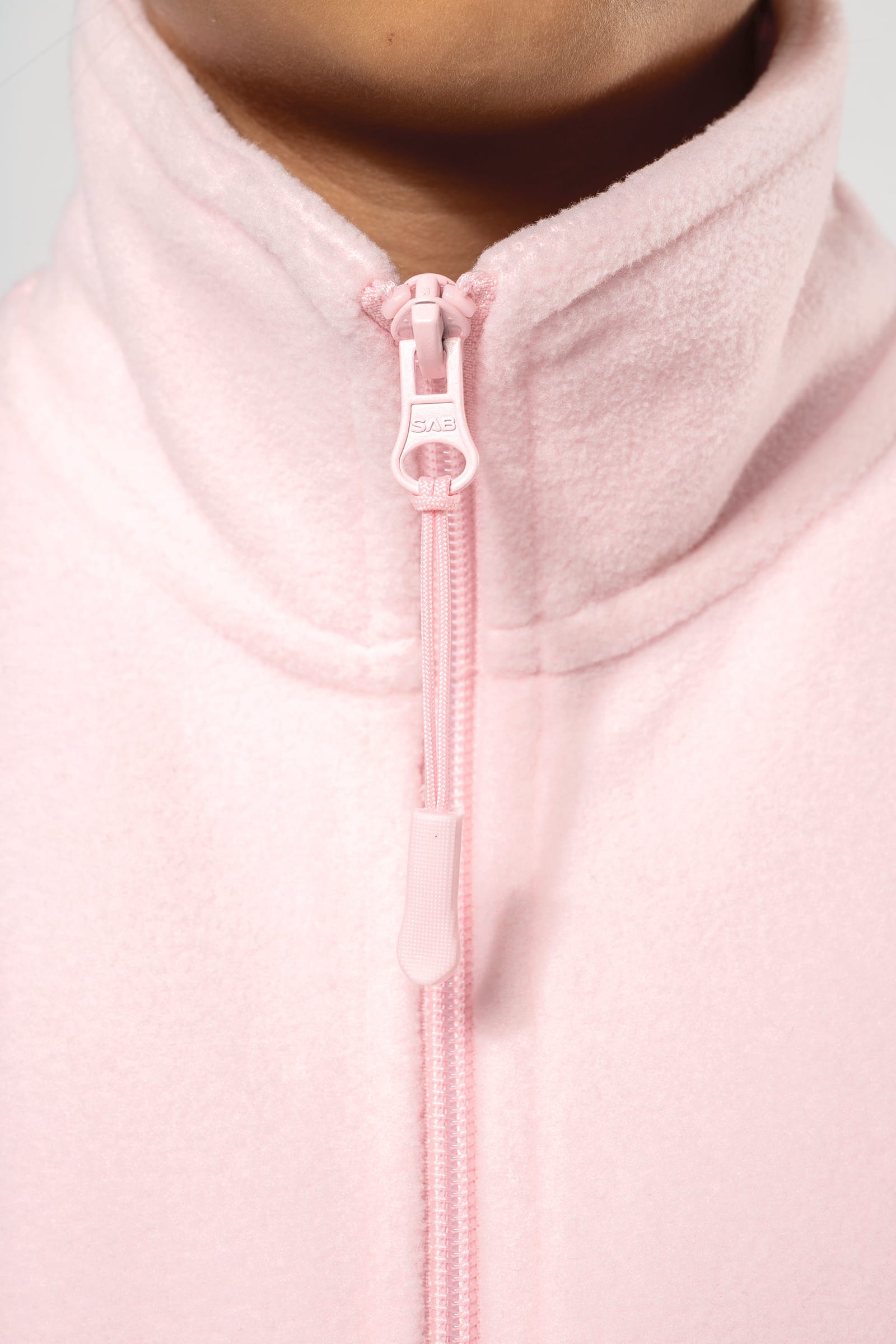 Microfleece met rits kind