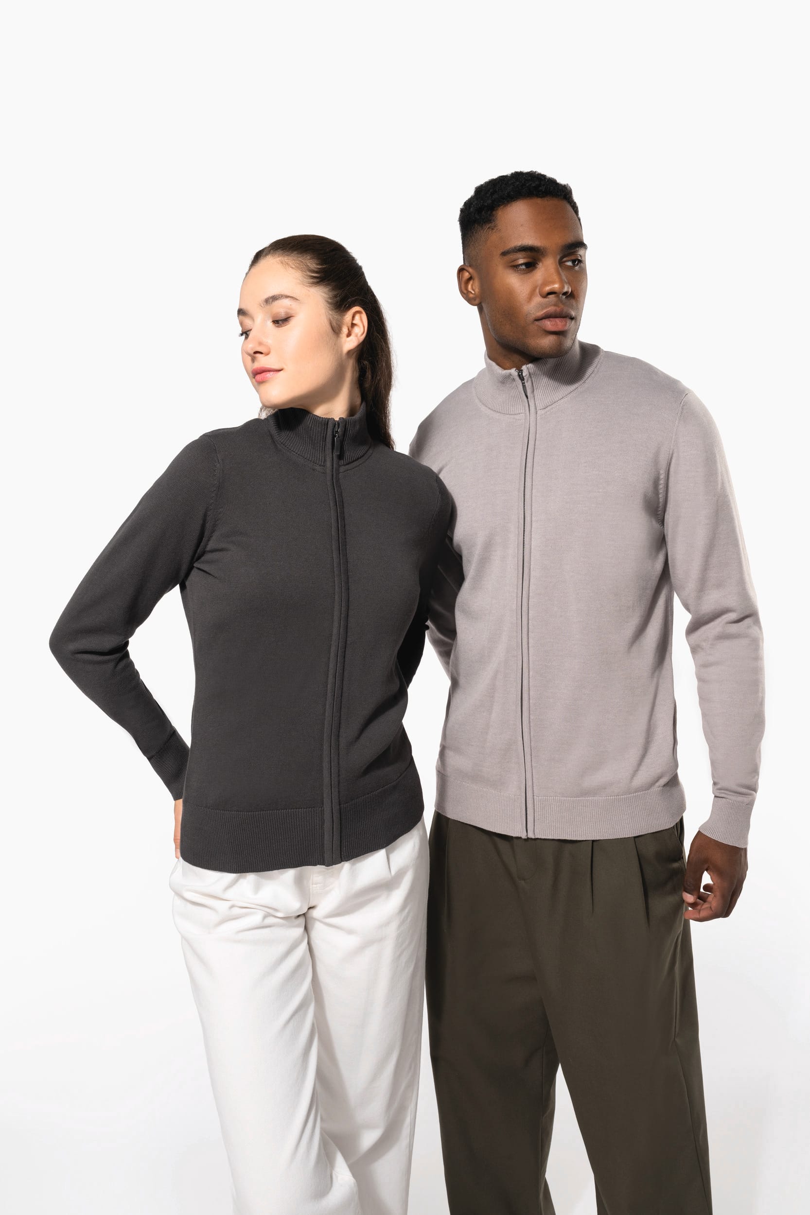 Casaco de malha de senhora