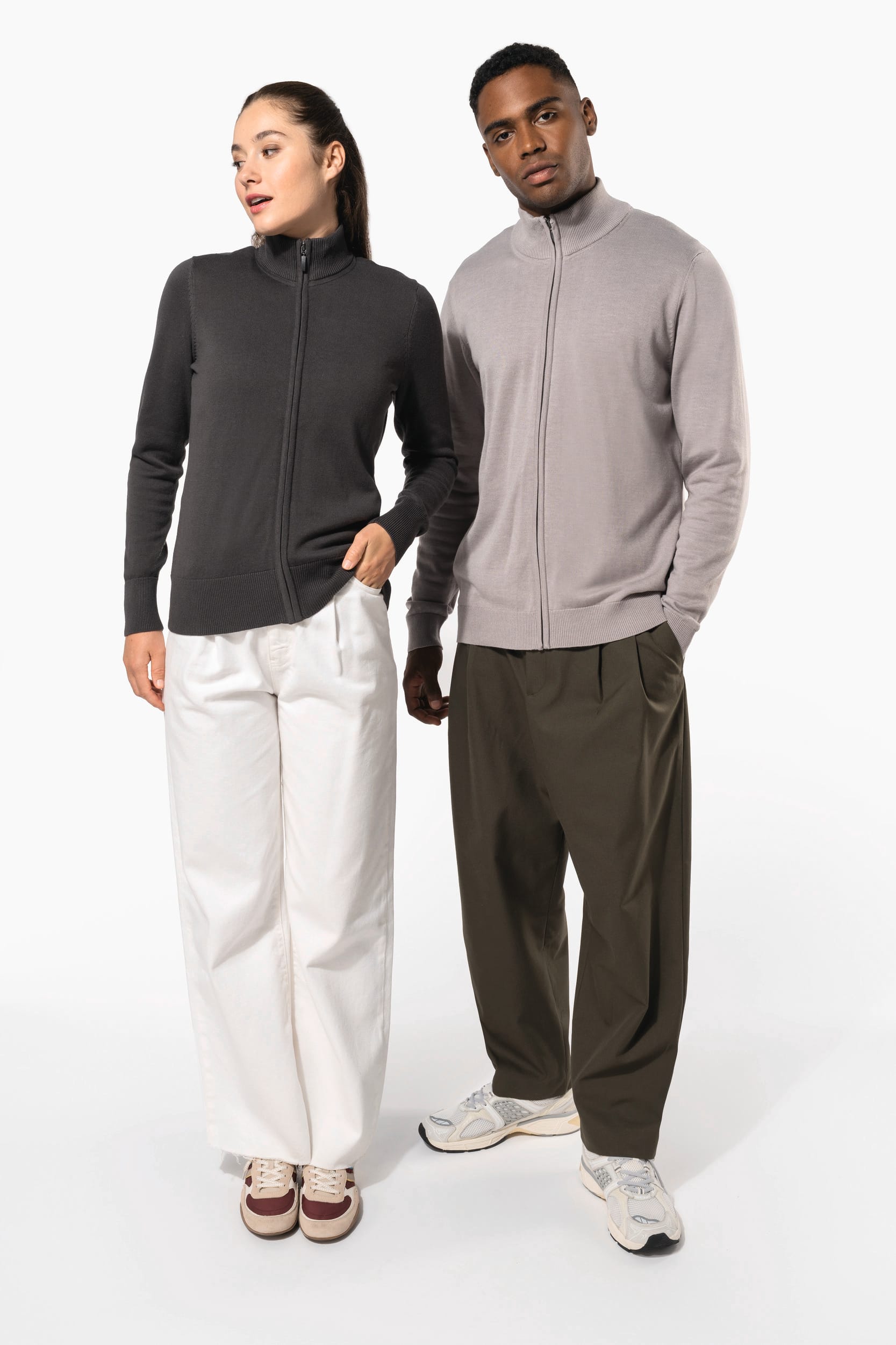 Casaco de malha de senhora