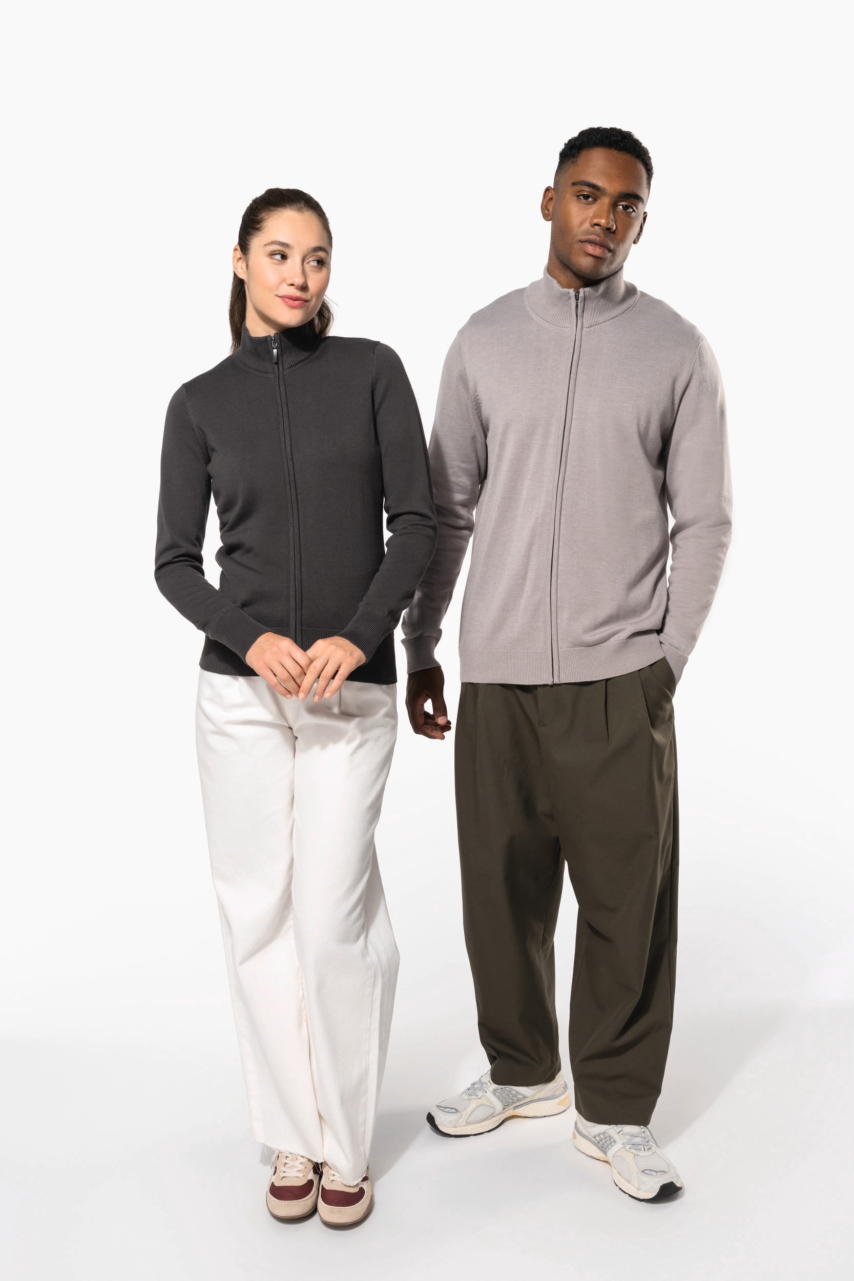 Casaco de malha de senhora